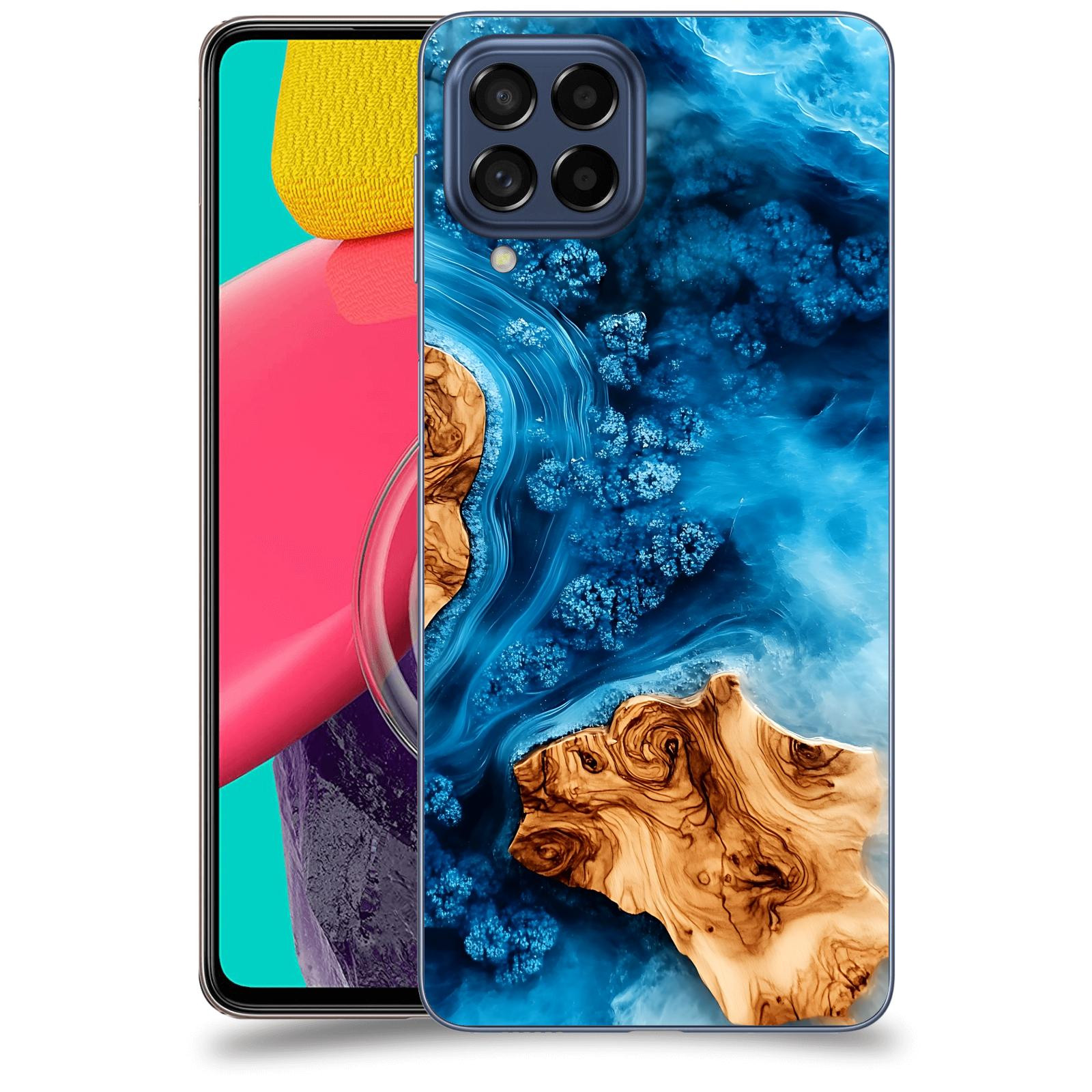 ACOVER Kryt na mobil Samsung Galaxy M53 5G - Deep Marine III