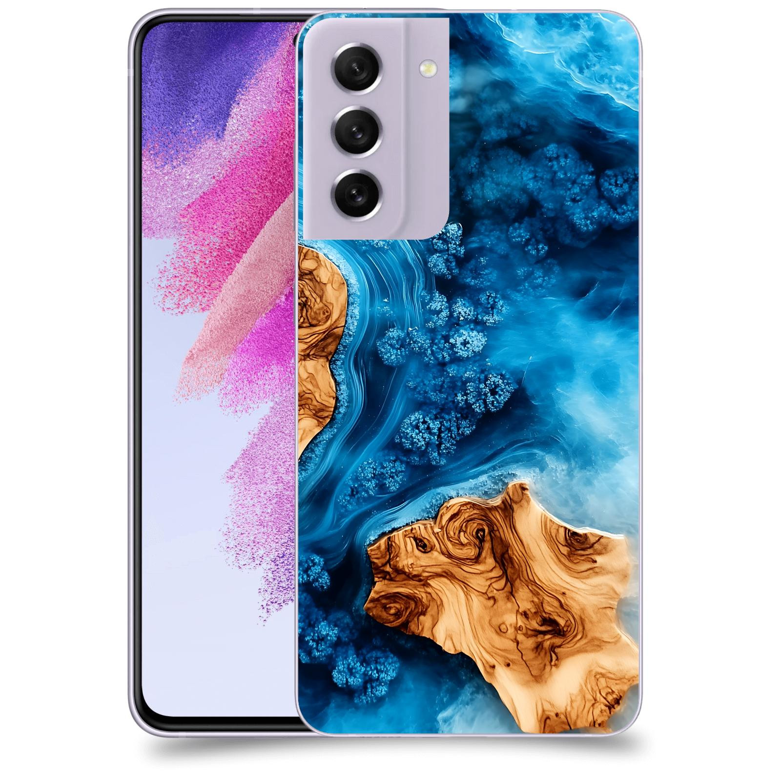 ACOVER Kryt na mobil Samsung Galaxy S21 FE 5G - Deep Marine III
