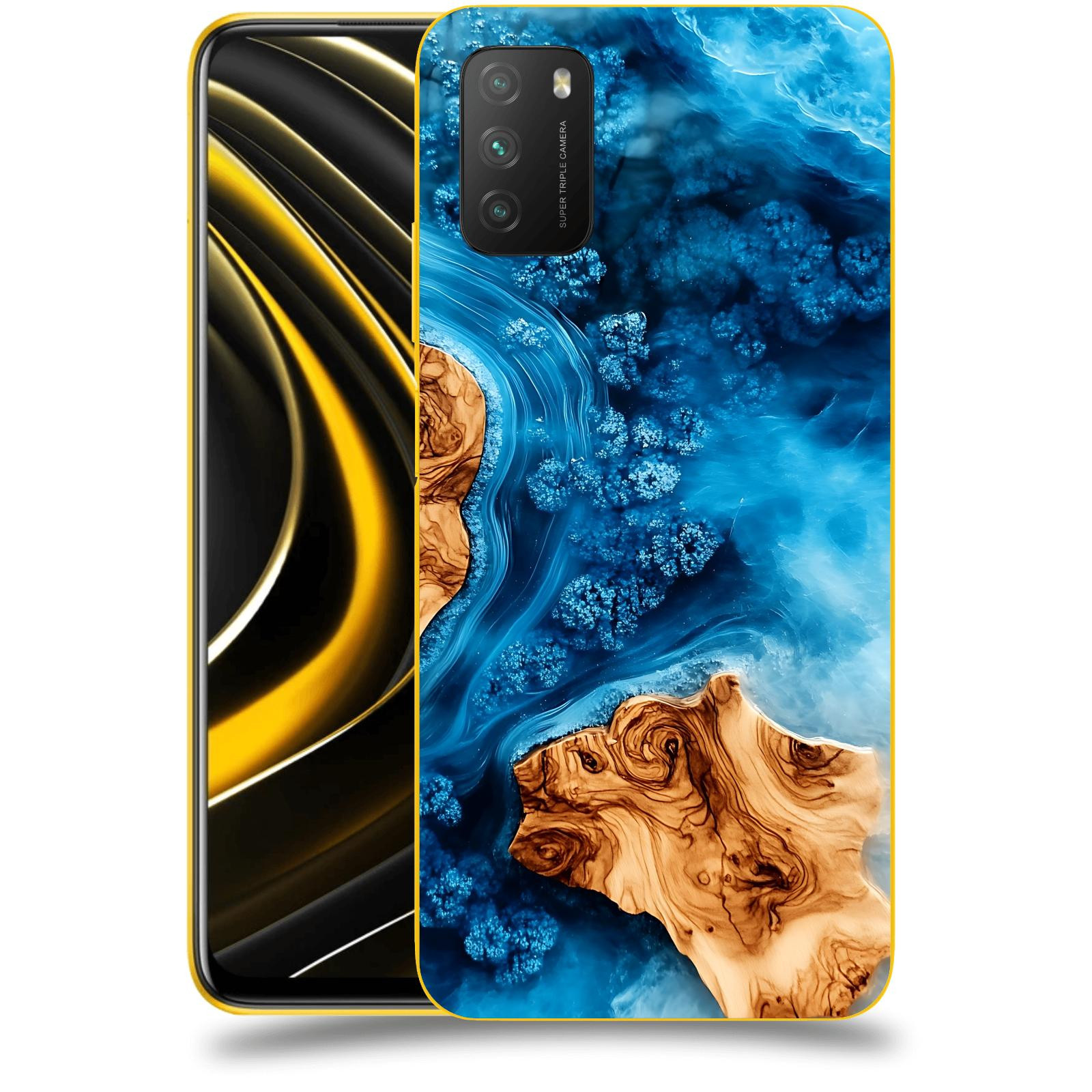 ACOVER Kryt na mobil Xiaomi Poco M3 - Deep Marine III