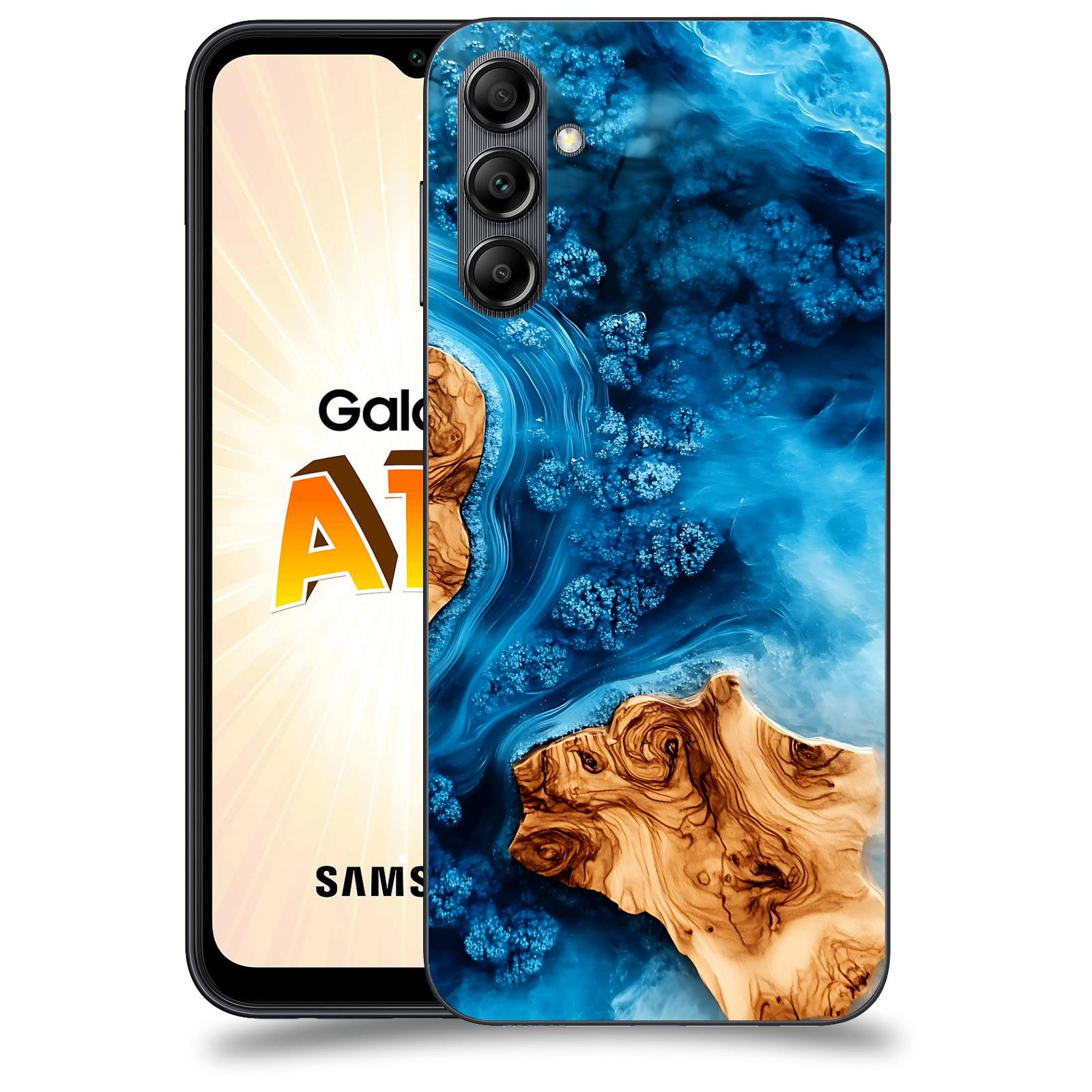 ACOVER Kryt na mobil Samsung Galaxy A14 LTE - Deep Marine III