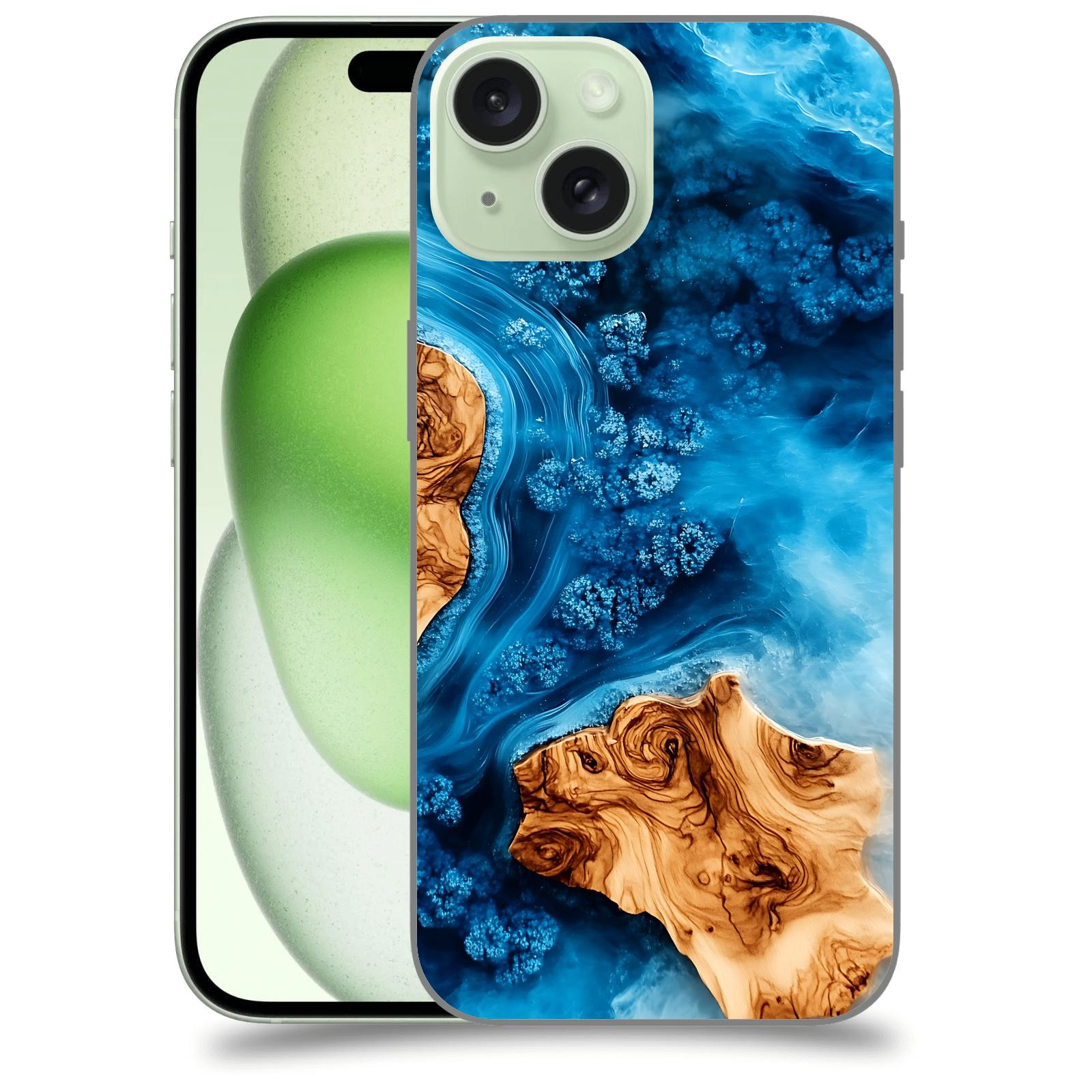 ACOVER Kryt na mobil Apple iPhone 15 - Deep Marine III