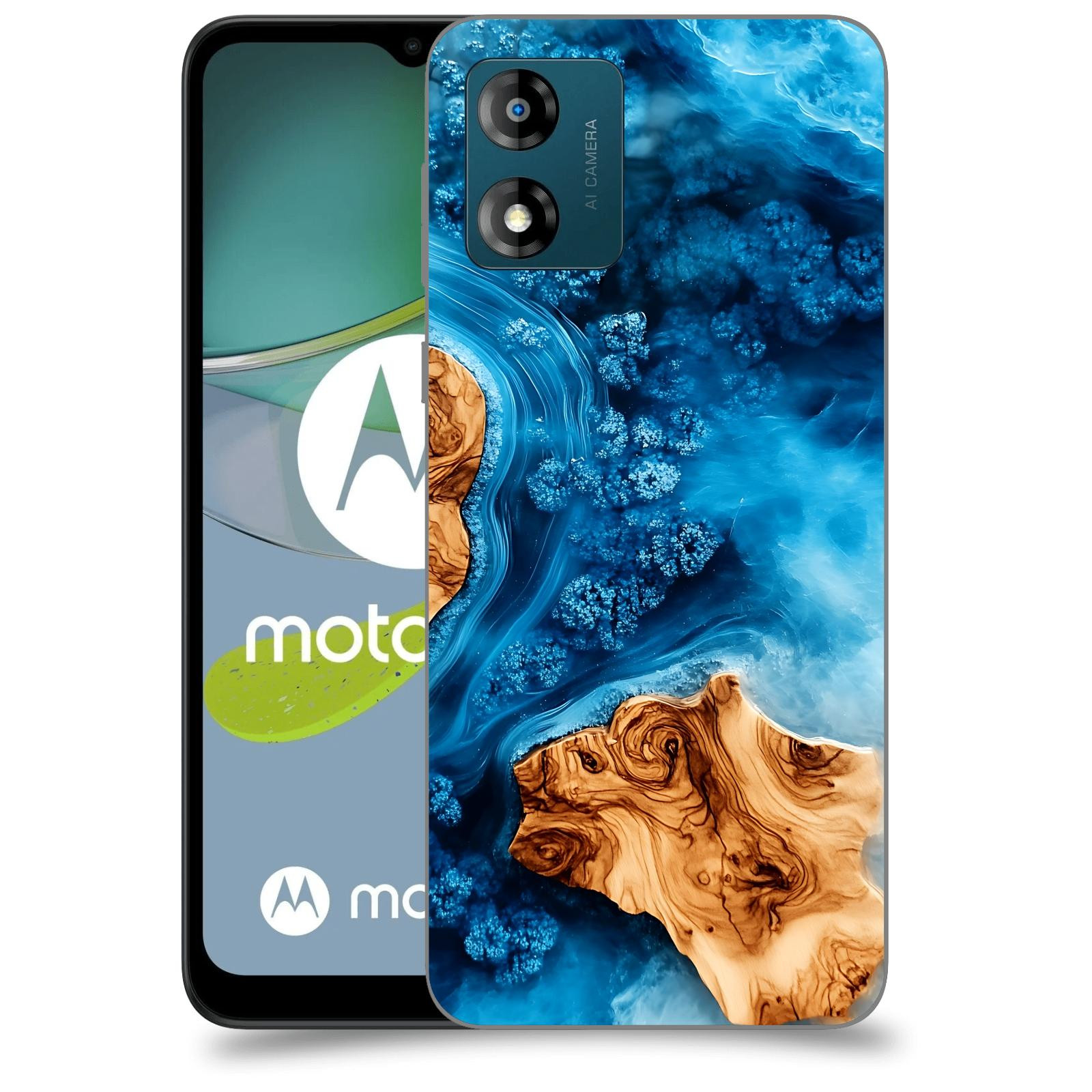 ACOVER Kryt na mobil Motorola Moto E13 - Deep Marine III