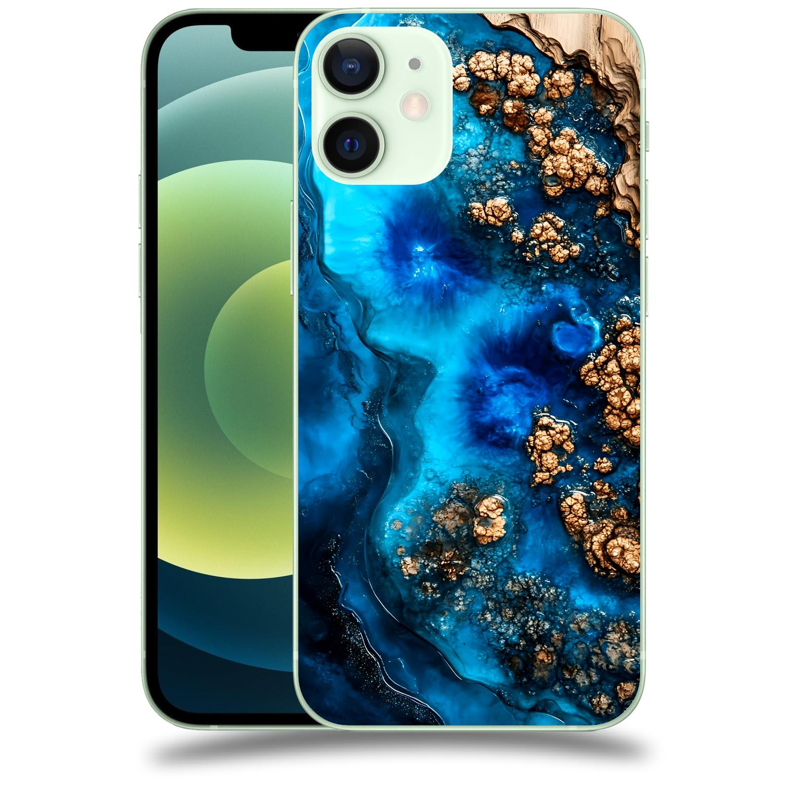 ACOVER Kryt na mobil Apple iPhone 12 mini - Deep Marine IV