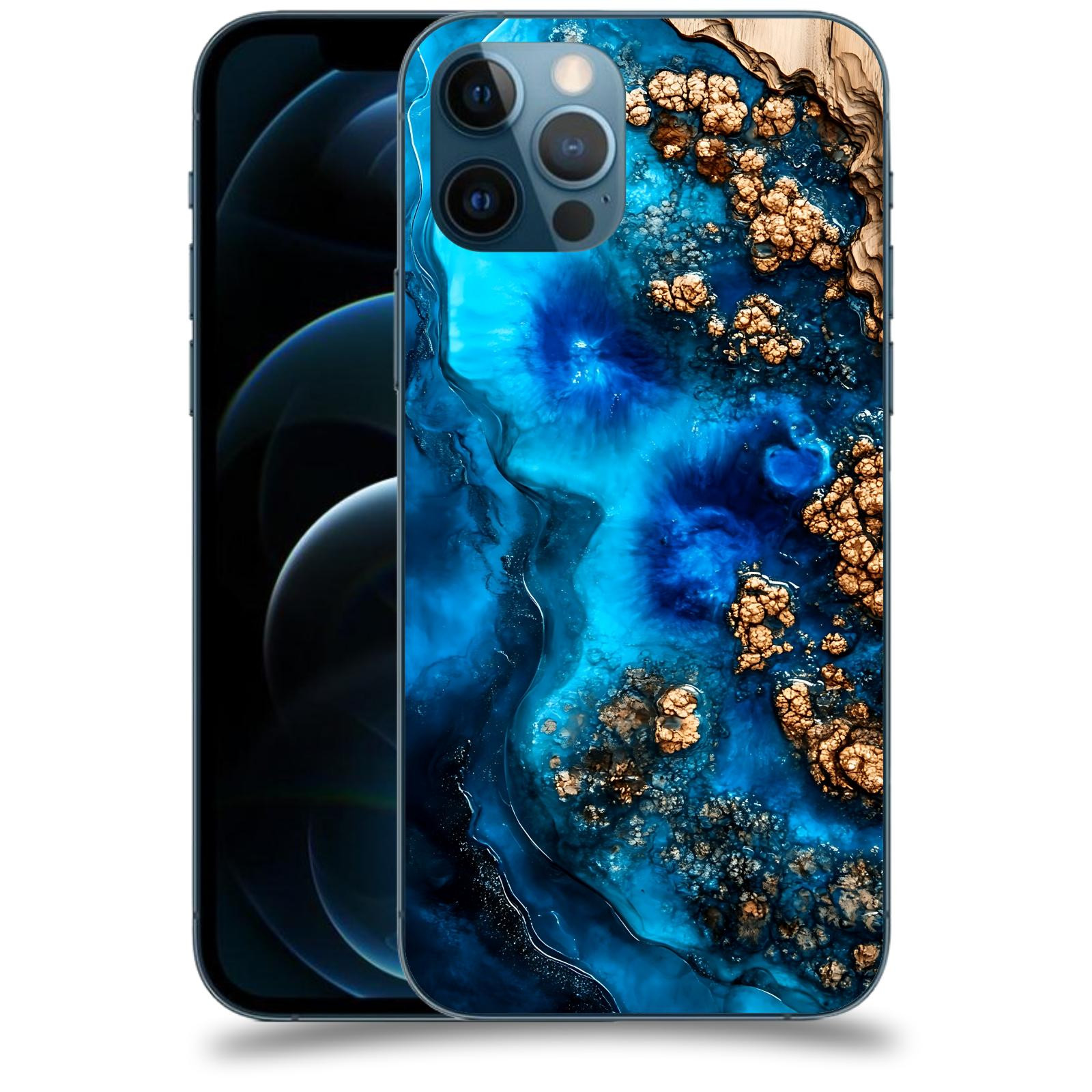 ACOVER Kryt na mobil Apple iPhone 12 Pro - Deep Marine IV