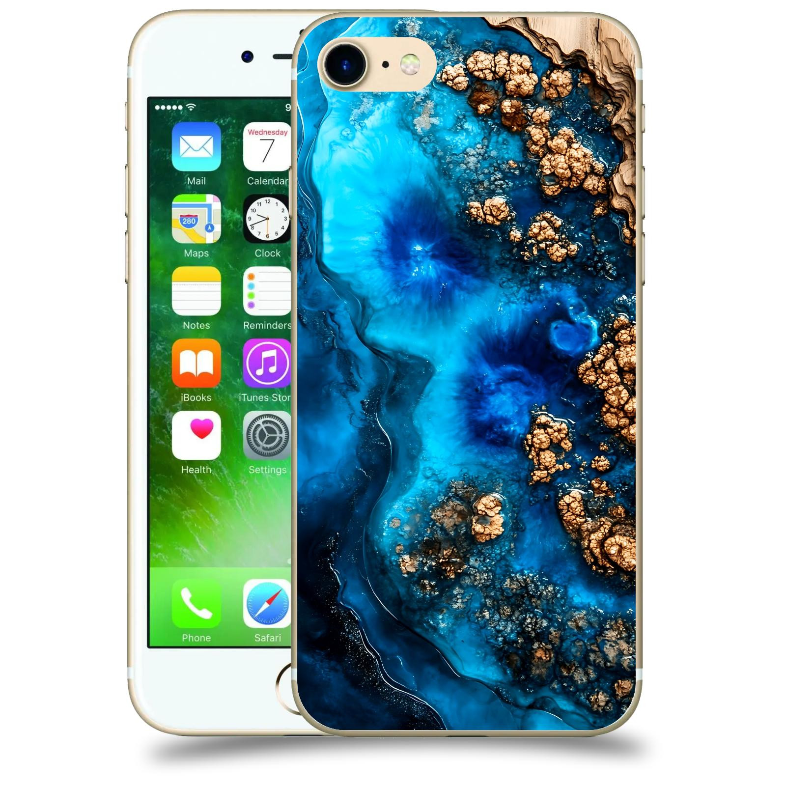 ACOVER Kryt na mobil Apple iPhone 7 - Deep Marine IV