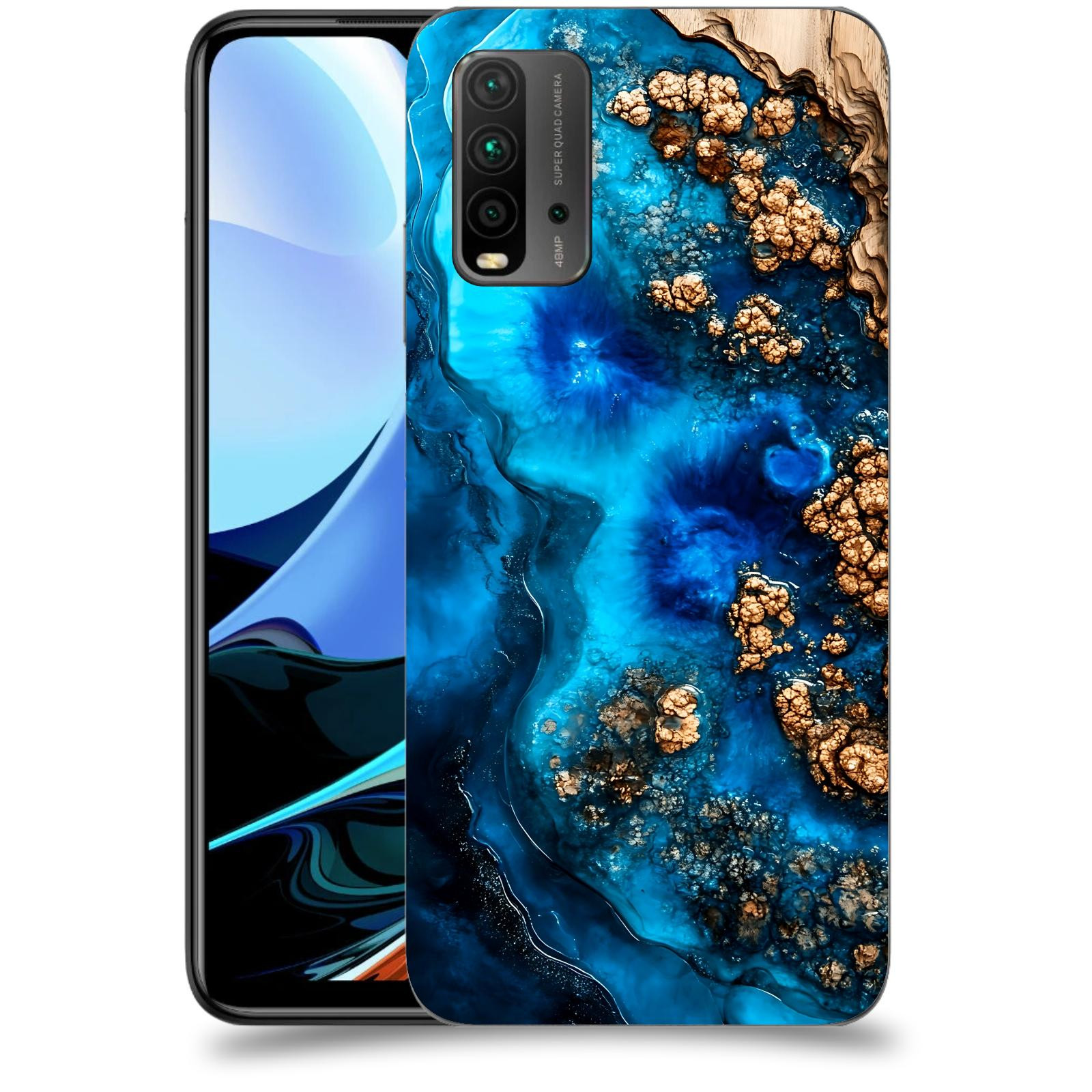 ACOVER Kryt na mobil Xiaomi Redmi 9T - Deep Marine IV
