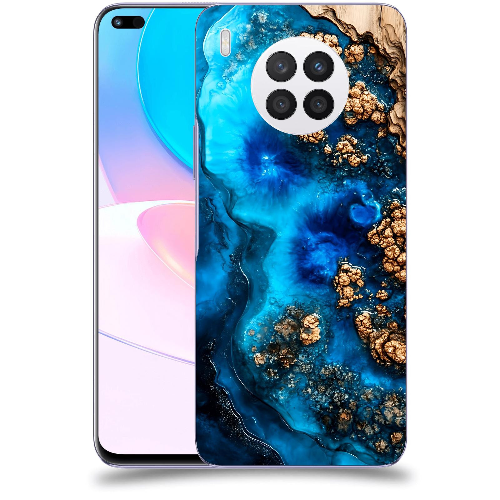 ACOVER Kryt na mobil Huawei Nova 8i - Deep Marine IV