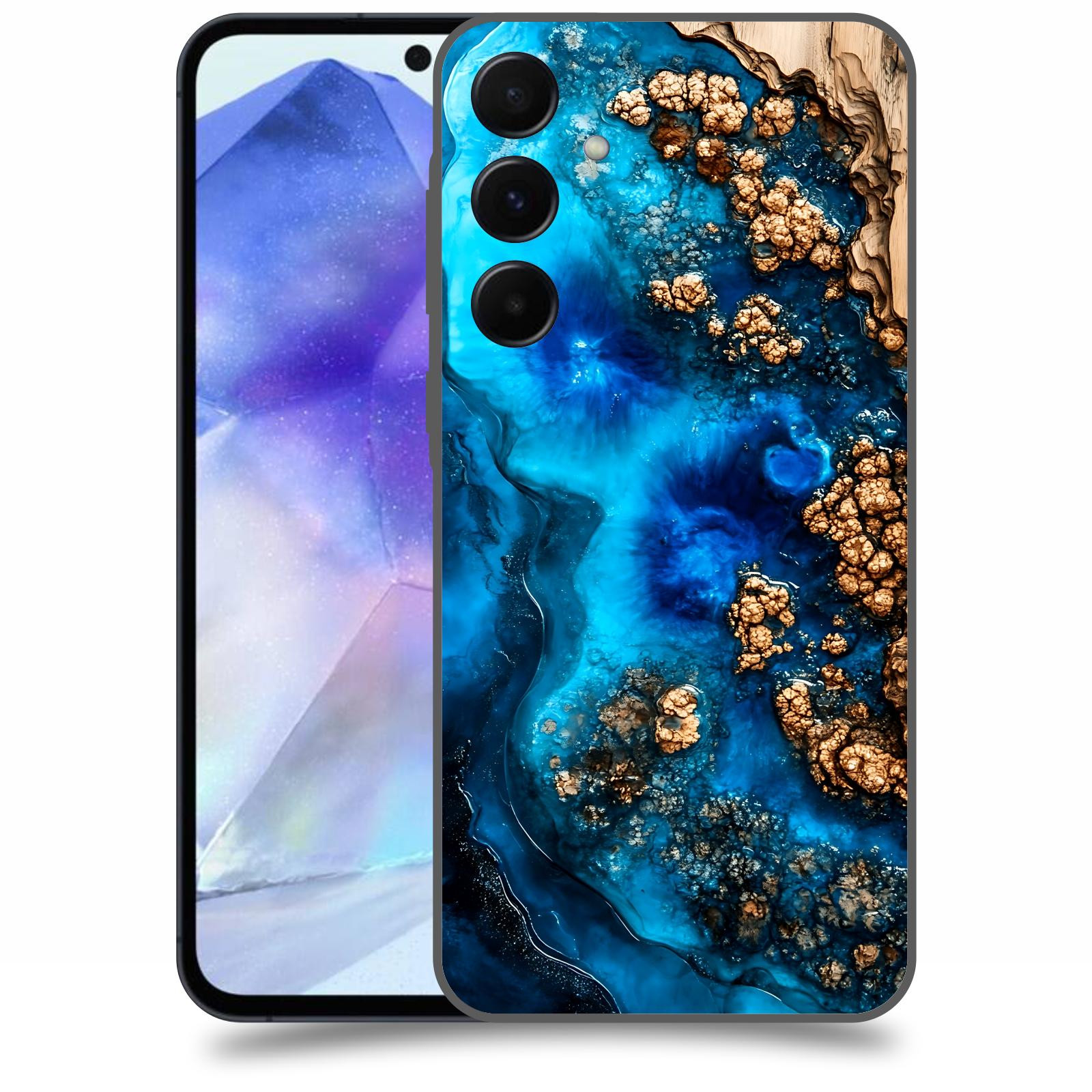 ACOVER Kryt na mobil Samsung Galaxy A55 5G - Deep Marine IV