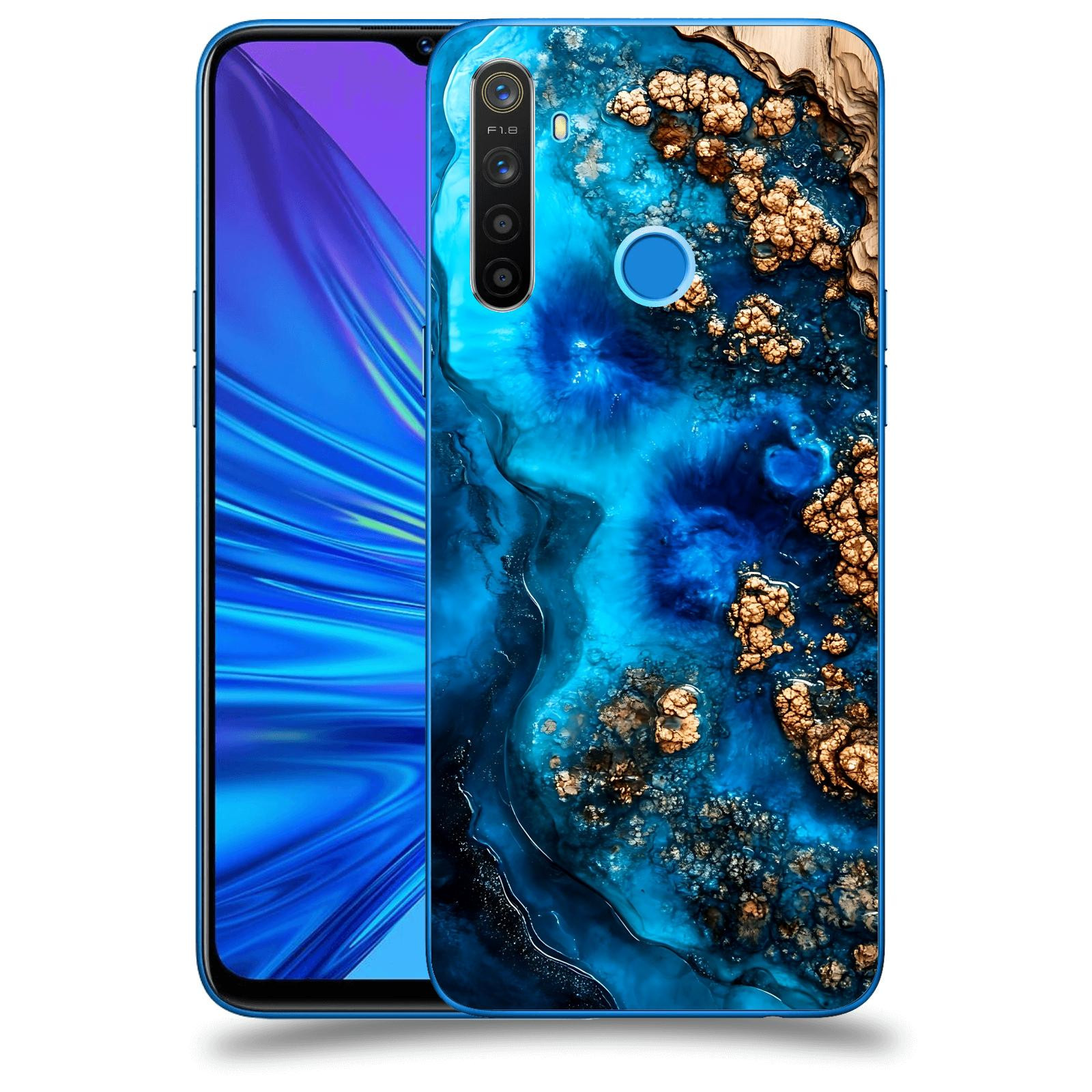 ACOVER Kryt na mobil Realme 5 - Deep Marine IV