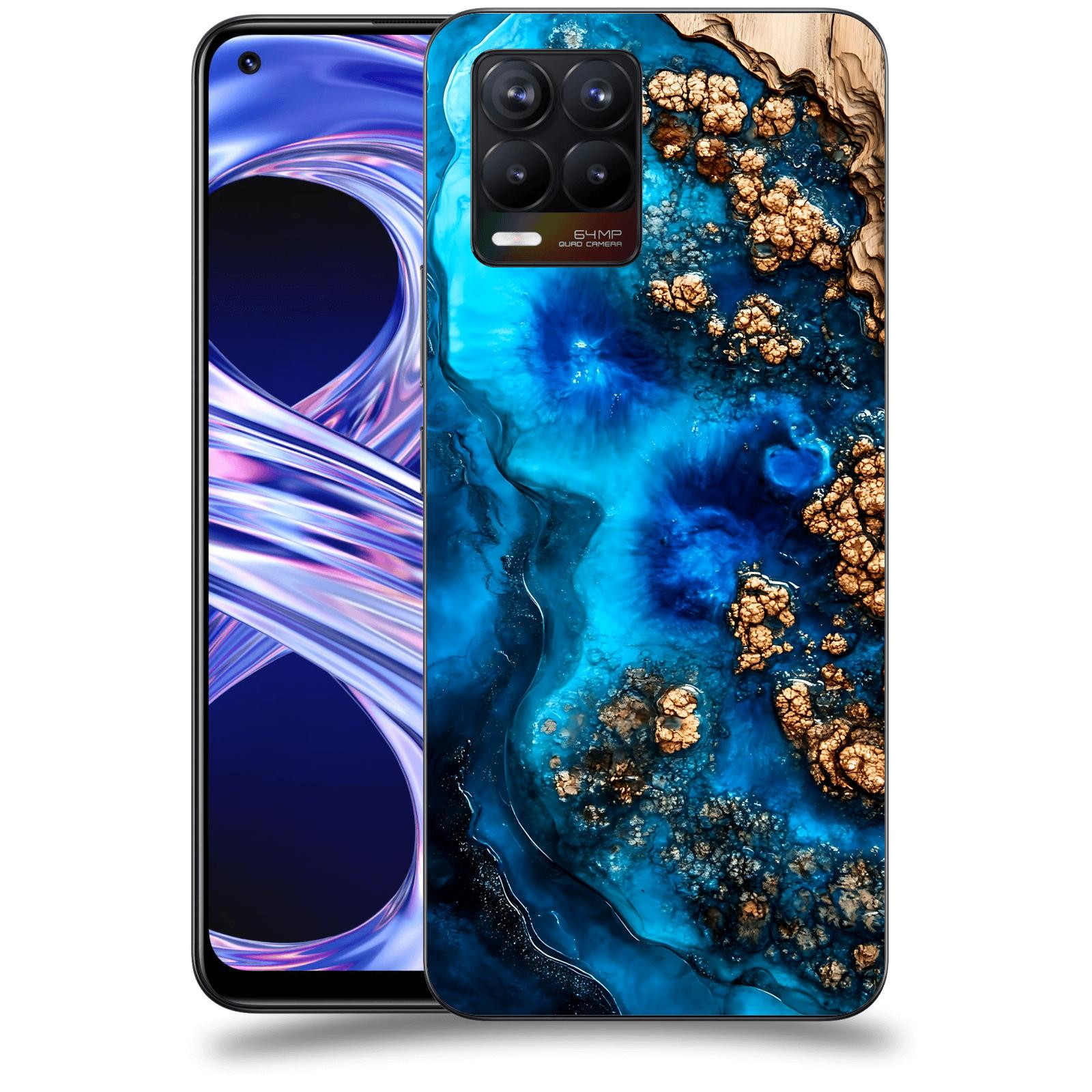 ACOVER Kryt na mobil Realme 8 - Deep Marine IV