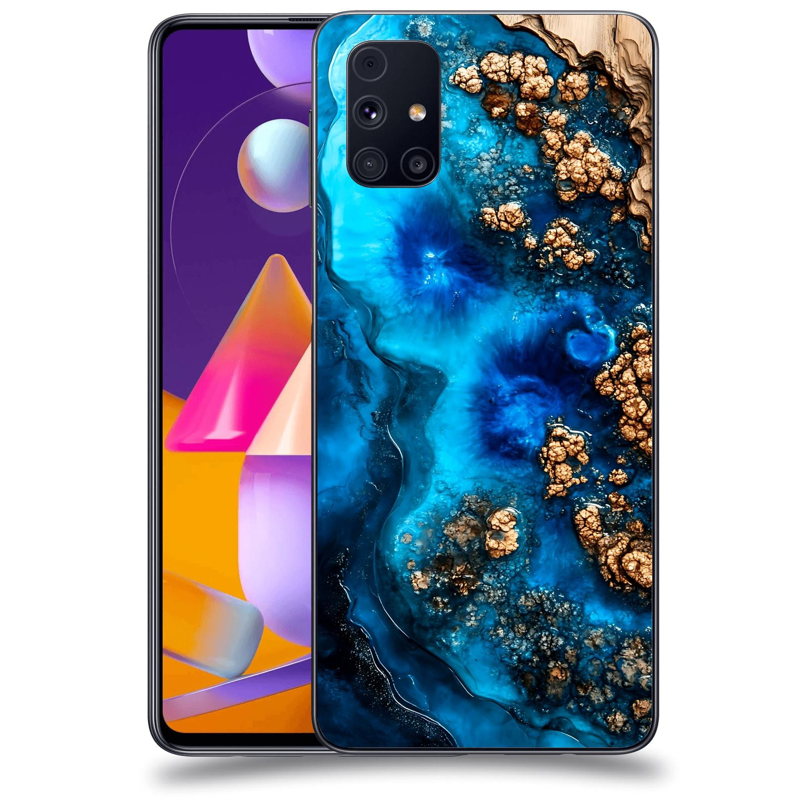 ACOVER Kryt na mobil Samsung Galaxy M31s - Deep Marine IV