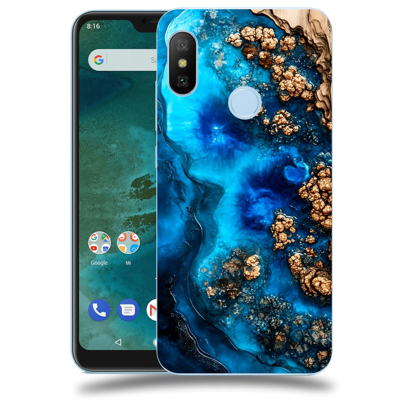 ACOVER Kryt na mobil Xiaomi Mi A2 Lite - Deep Marine IV