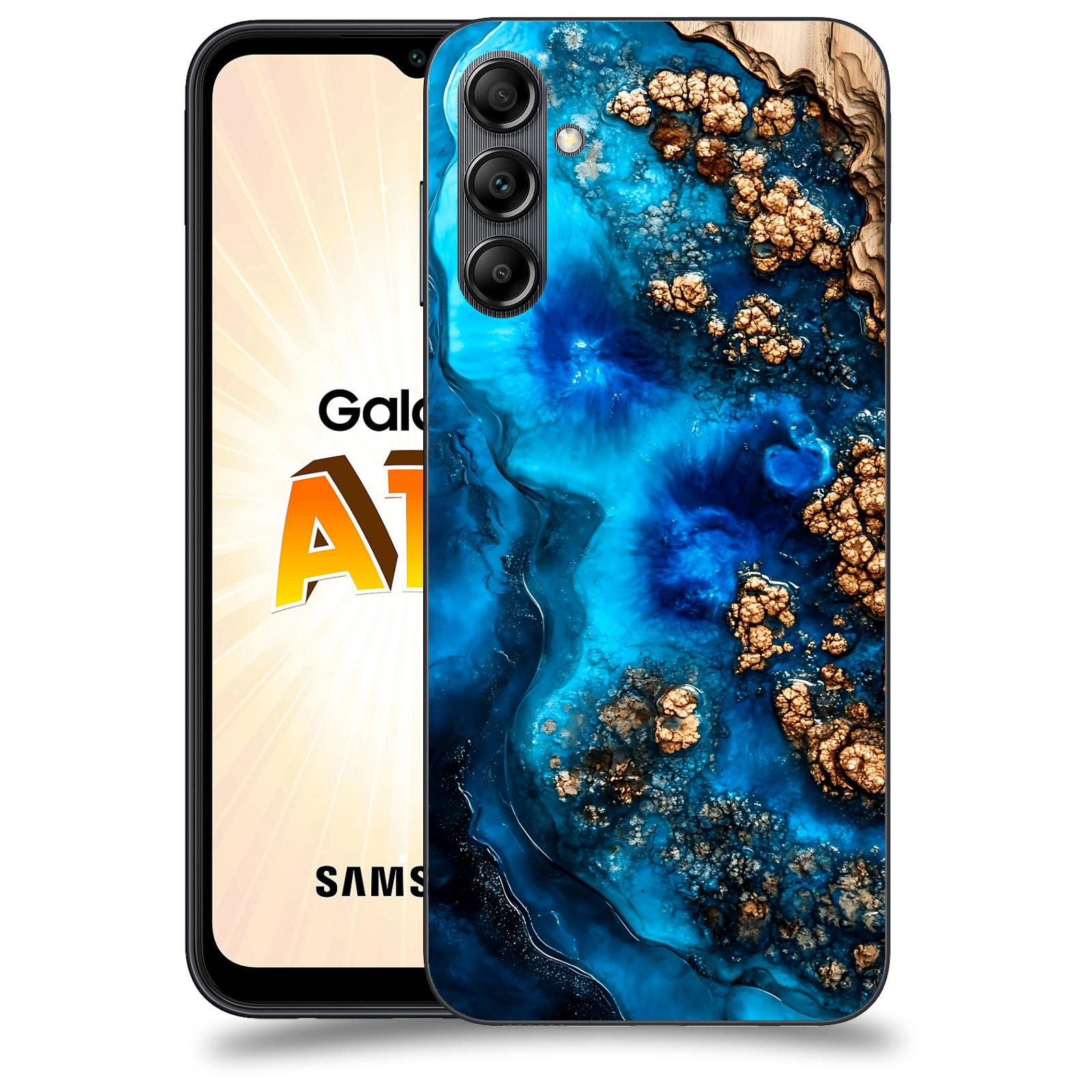 ACOVER Kryt na mobil Samsung Galaxy A14 LTE - Deep Marine IV