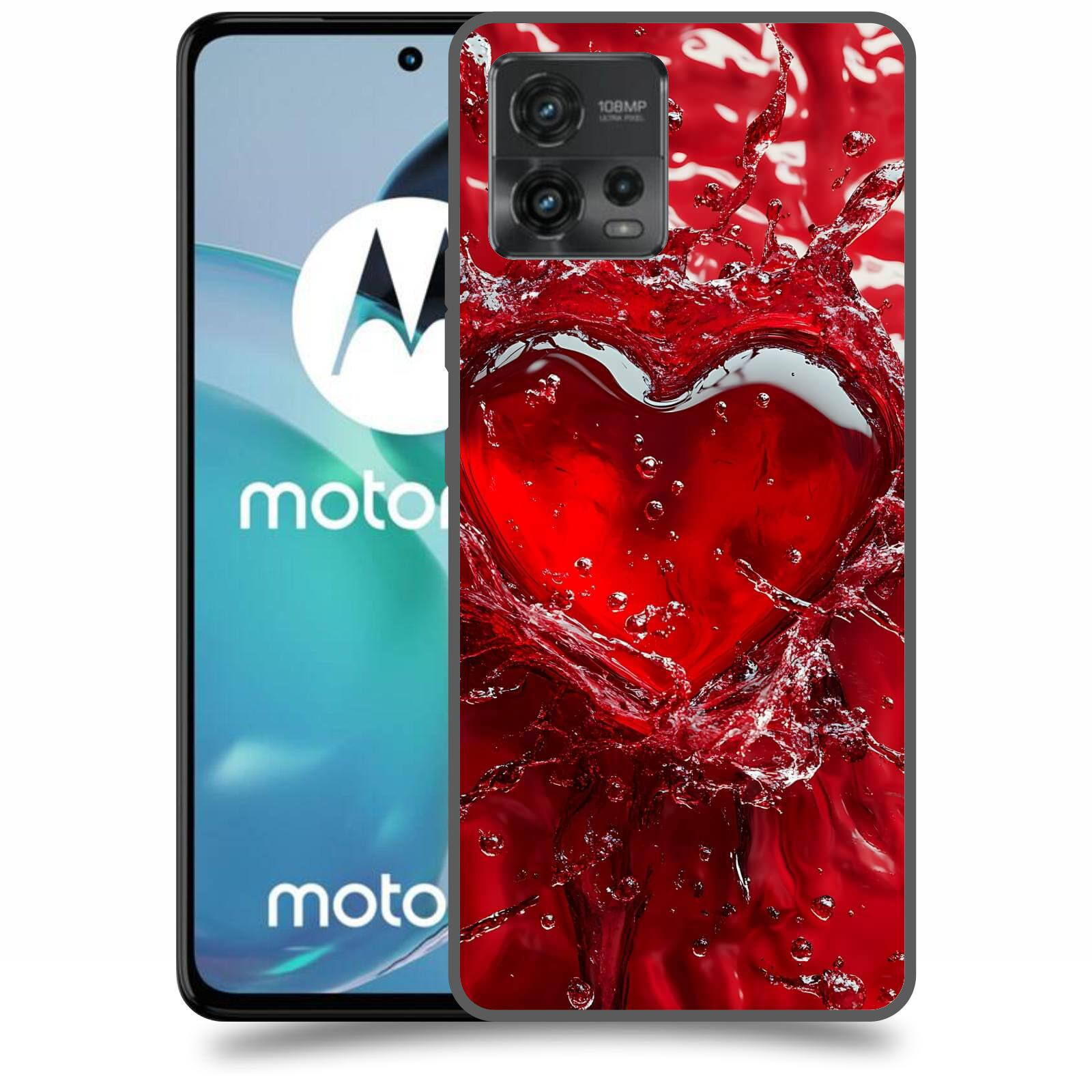 ACOVER Kryt na mobil Motorola Moto G72 - Love I