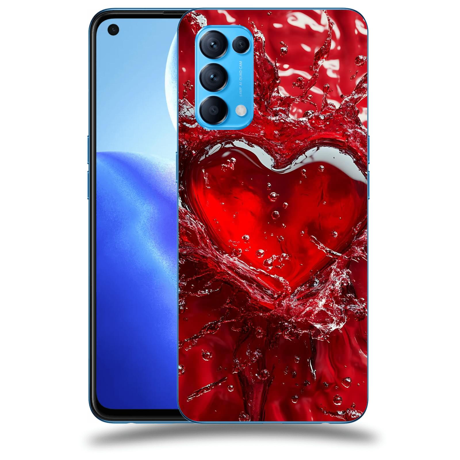ACOVER Kryt na mobil OPPO Reno 5 5G - Love I