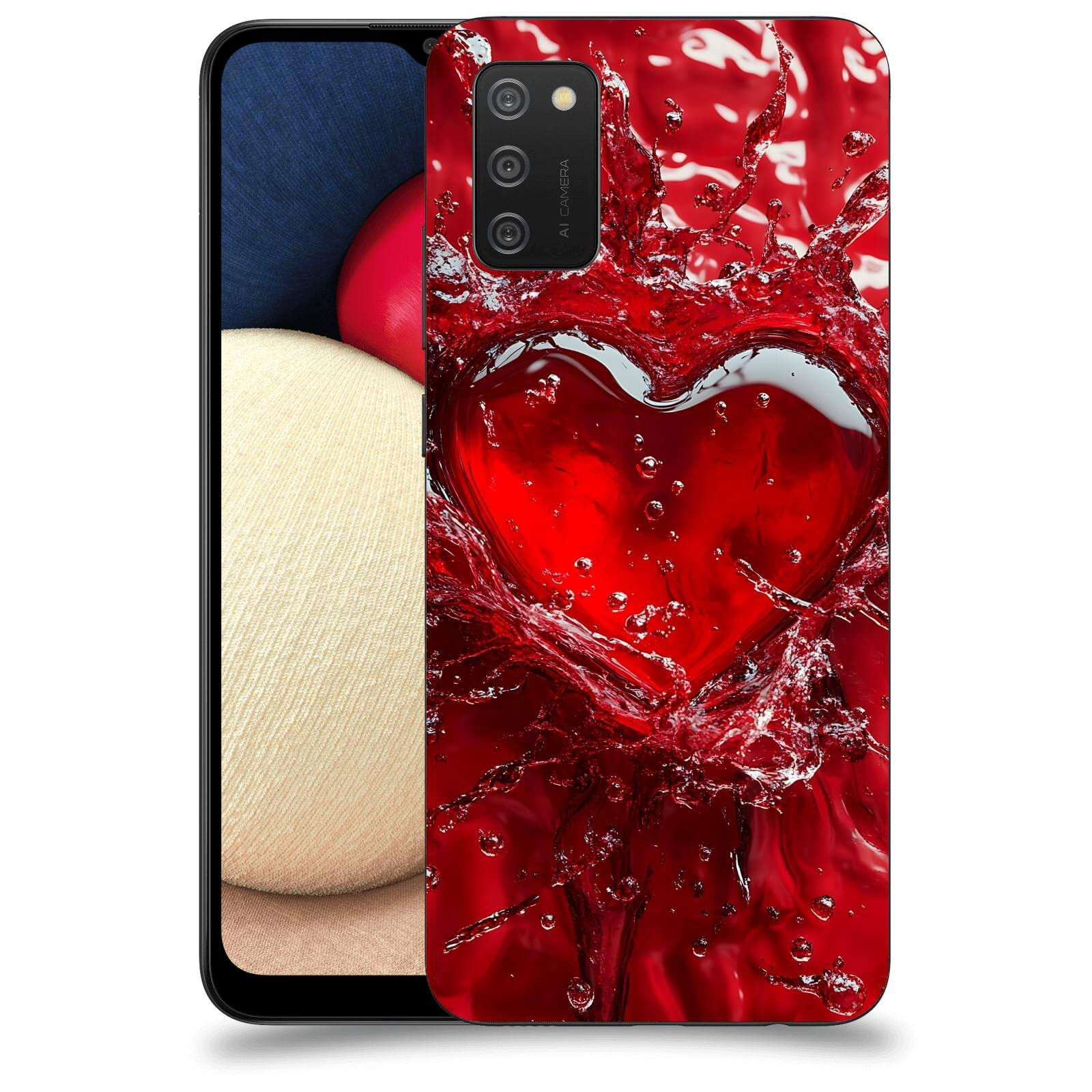ACOVER Kryt na mobil Samsung Galaxy A02s A025G - Love I