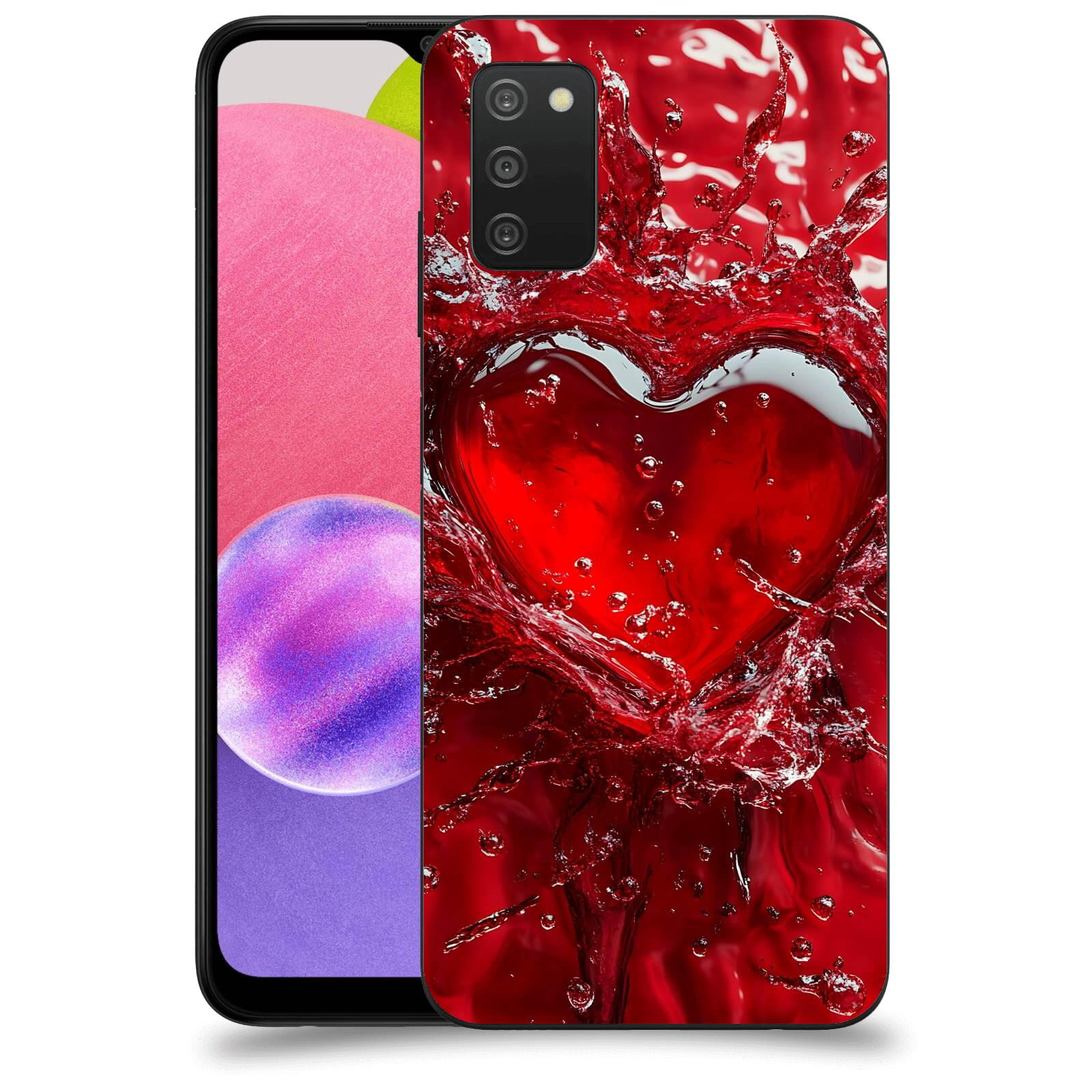 ACOVER Kryt na mobil Samsung Galaxy A03s A037G - Love I