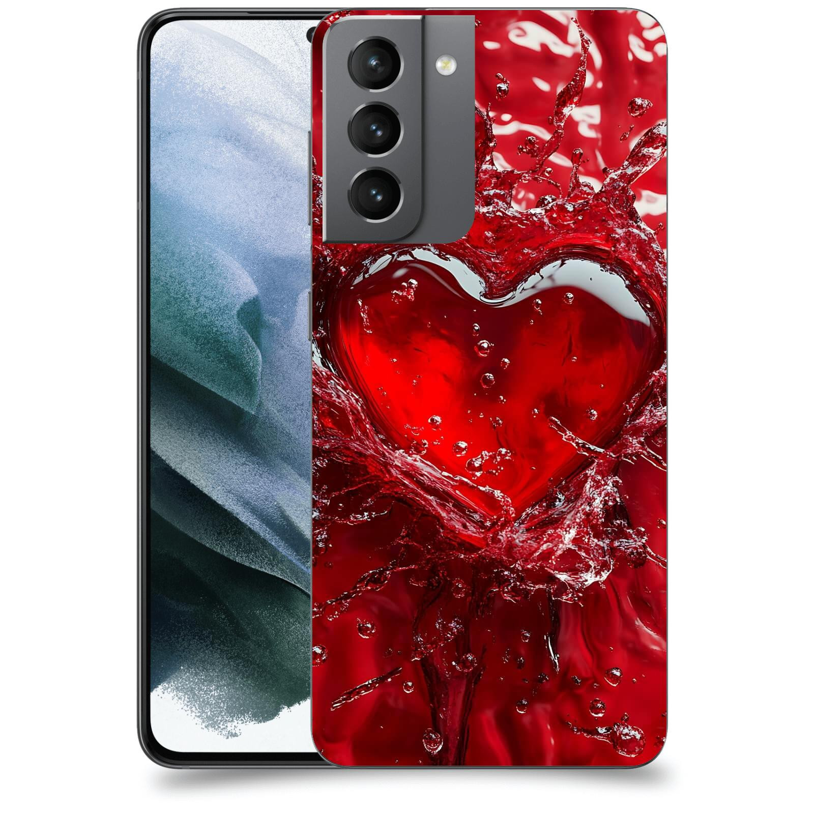 ACOVER Kryt na mobil Samsung Galaxy S21 G991B - Love I