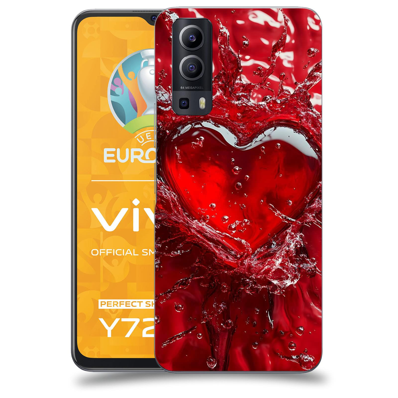 ACOVER Kryt na mobil Vivo Y72 5G - Love I