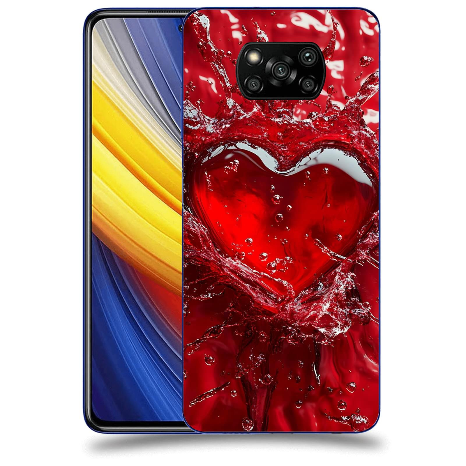 ACOVER Kryt na mobil Xiaomi Poco X3 Pro - Love I