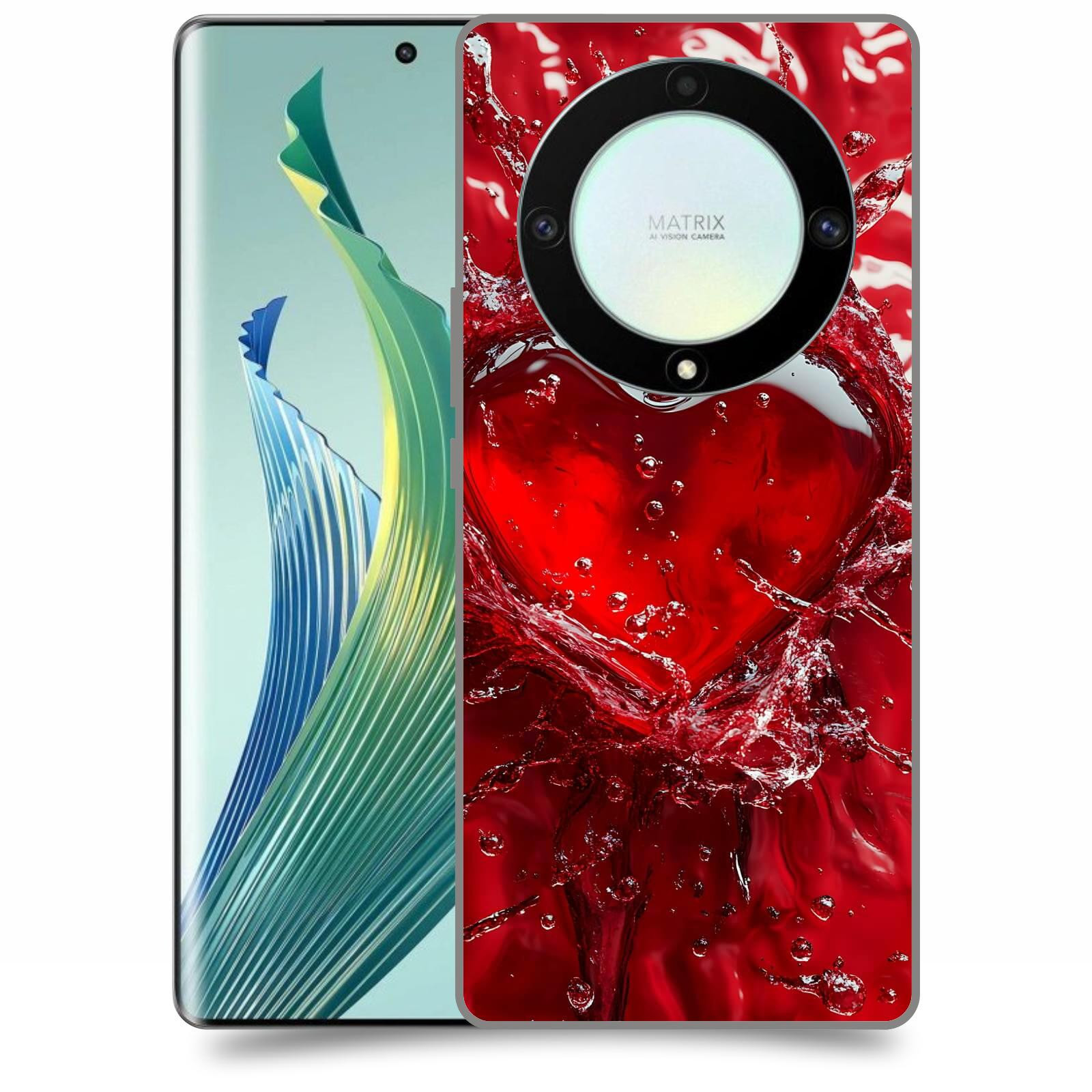 ACOVER Kryt na mobil Honor Magic 5 Lite 5G - Love I