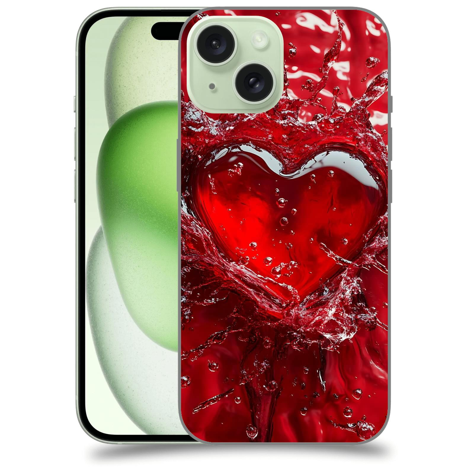 ACOVER Kryt na mobil Apple iPhone 15 - Love I