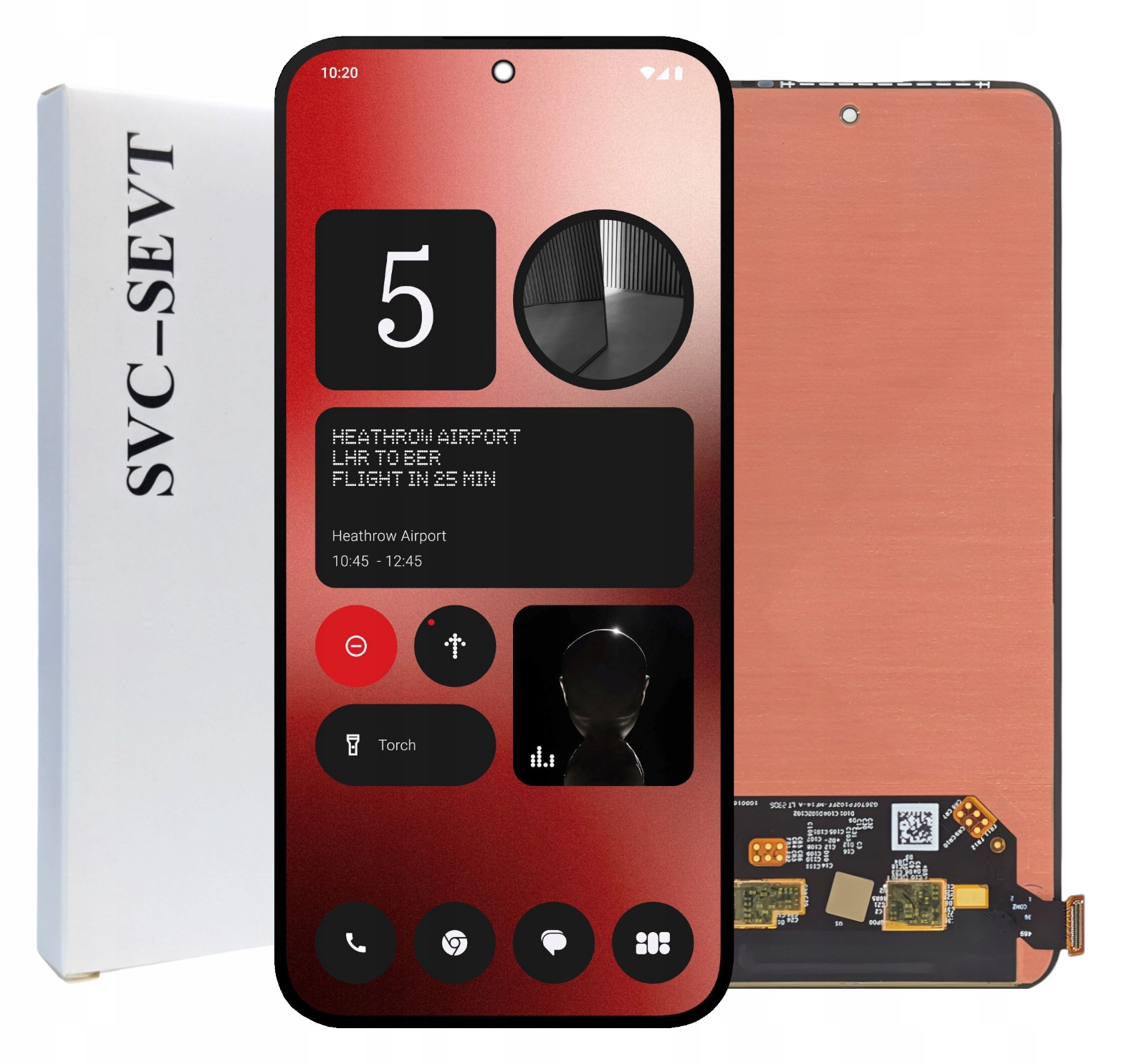 Originál LCD Displej Rychlý Dotyk Pro Nothing Phone 2A A142