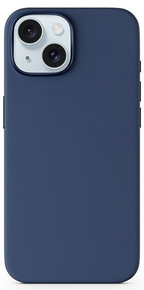Epico Mag+ kožený kryt iPhone 16 Plus modrý (90910131600001)