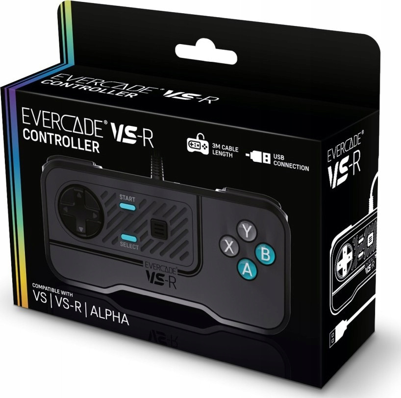 Drátový ovladač pro Evercade Vs-r a Evercade Vs