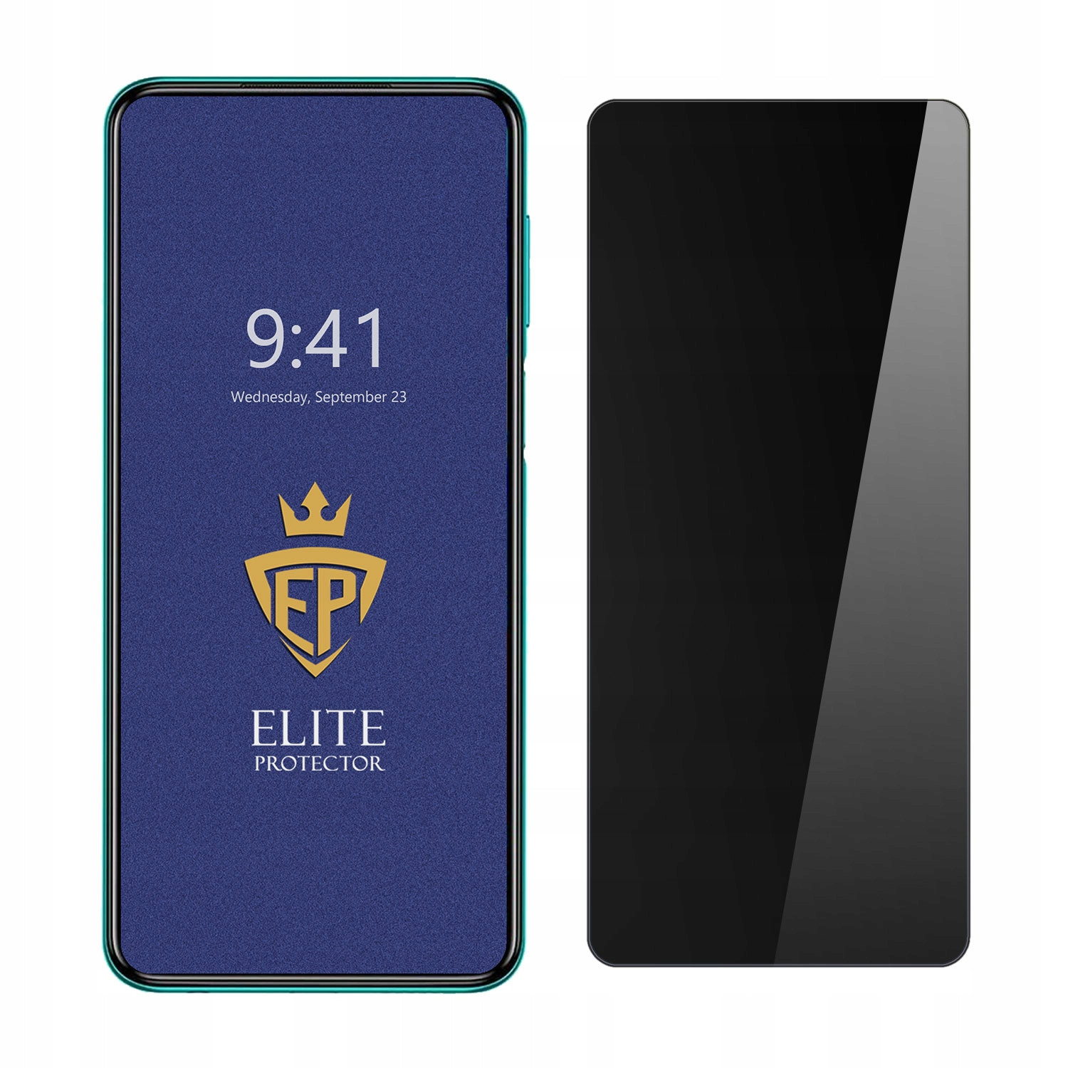 2v1 Fólie 5D Privacy Anti-spy Pro Xiaomi Redmi Note 9 Pro Matná Žádný Otisk