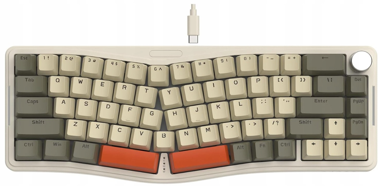 Attack Shark AKS068 Alice 60% mechanická herní klávesnice