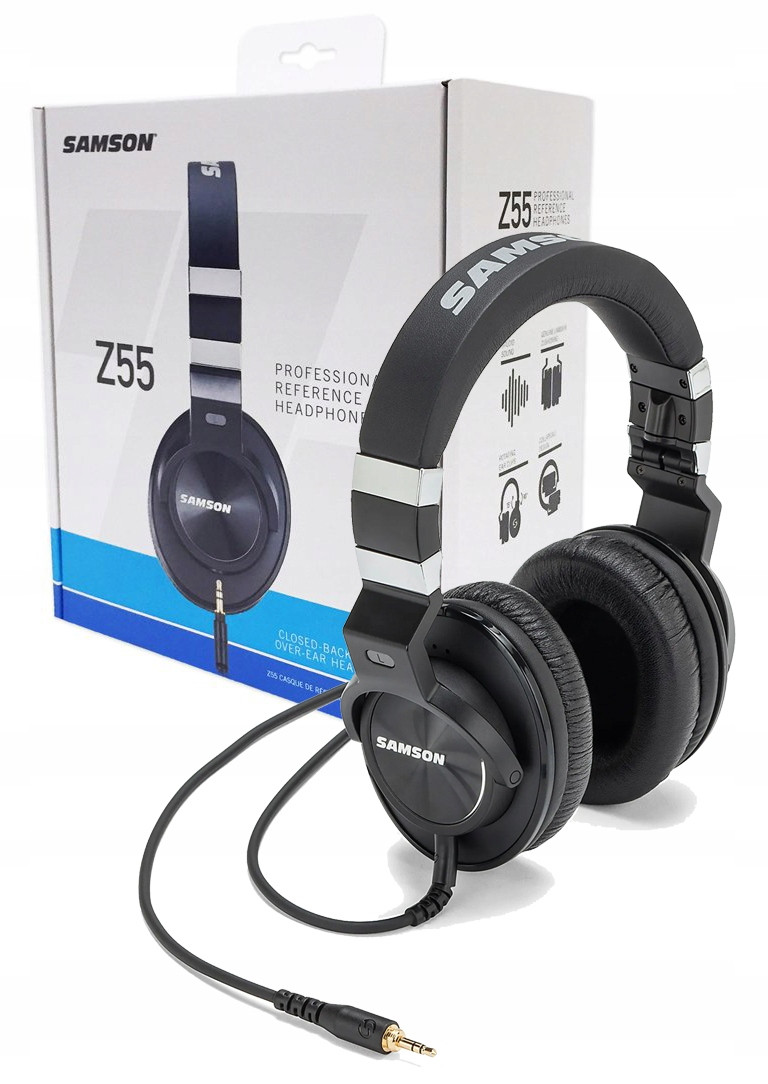 Samson Z55 uzavřená referenční sluchátka