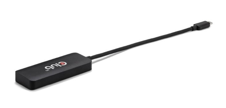Club3D hub Mst Usb-c na 3xDisplayPort Single: 8K30Hz Triple: 4K60Hz