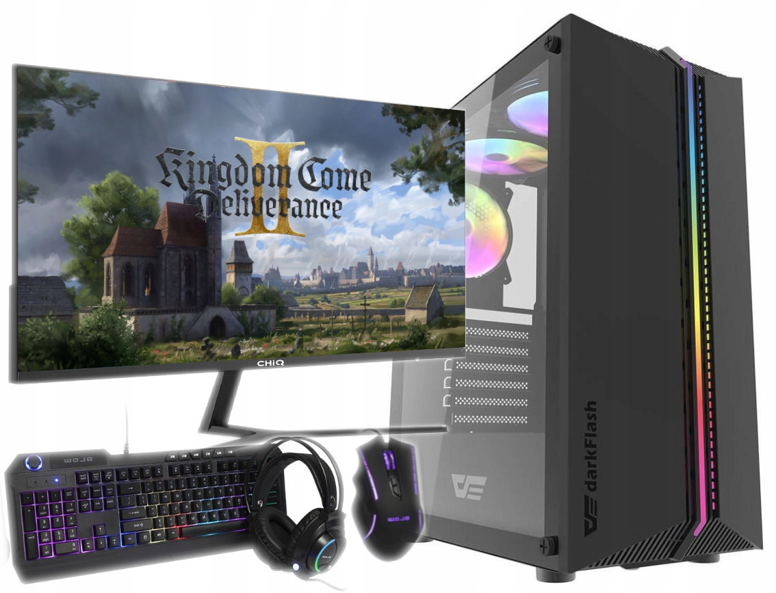 Gaming Pc Monitor 27' I5 14400F Rtx 4060 16GB Ram 480 Gb M2 Windows 11