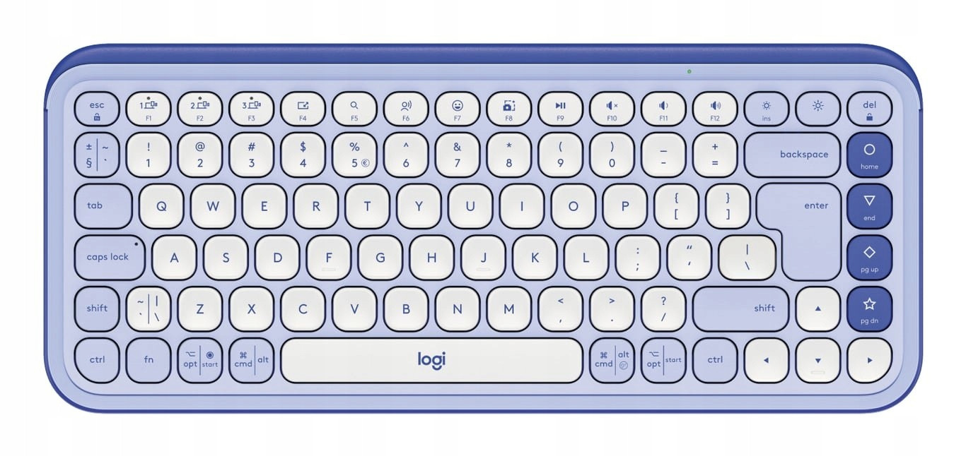 Logitech Pop Icon Keys klávesnice Univerzální Bluetooth Qwerty Americká