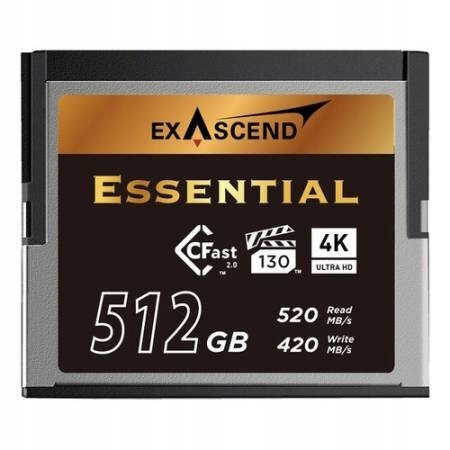 Exascend EXSD3X512GB – karta Cfx 512GB, 4K Ultra Hd, R520/W420