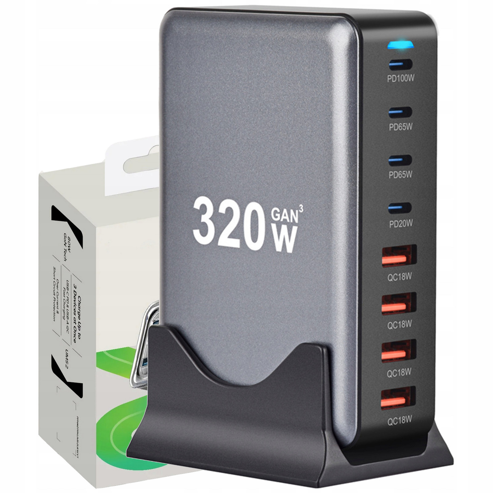 Síťová Nabíječka Usb-c Rychlé Pd Rychlonabíjení Do Telefonu Napájecí Adaptér