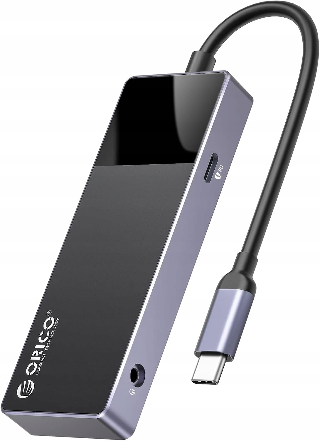 Orico Usb-c Hub 6 v 1, Hdmi 4K 30Hz, Usb-a 3.0 × 3, 3,5 mm Audio × 1