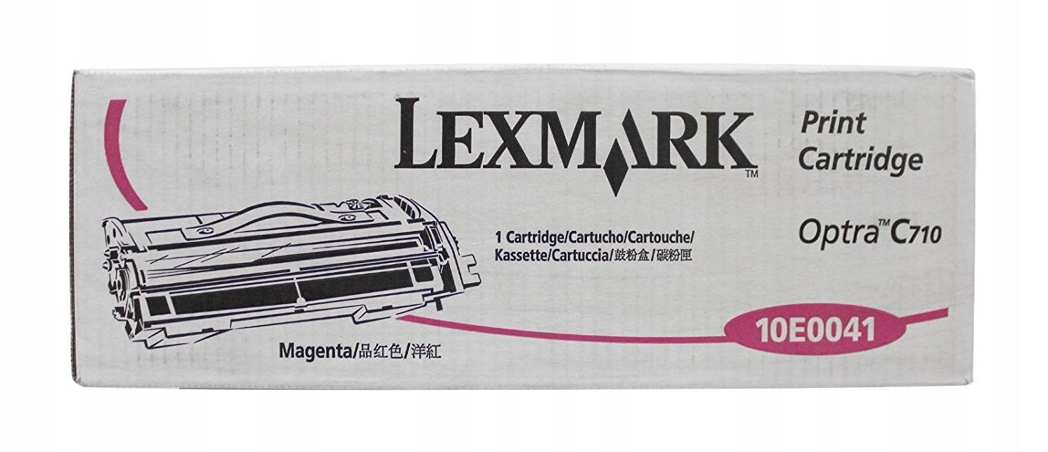 Tonerová kazeta Lexmark 10E0041 magenta originál