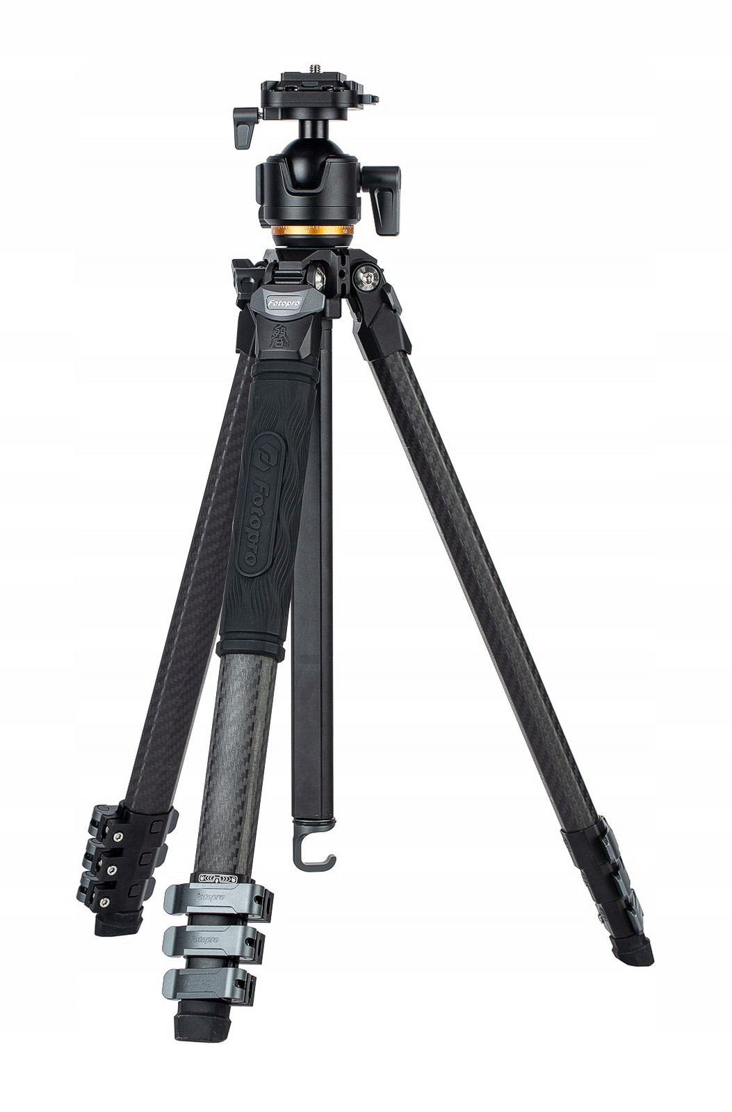 Stativ Fotopro Origin Plus s kulovou hlavou O-8H šedo-černý