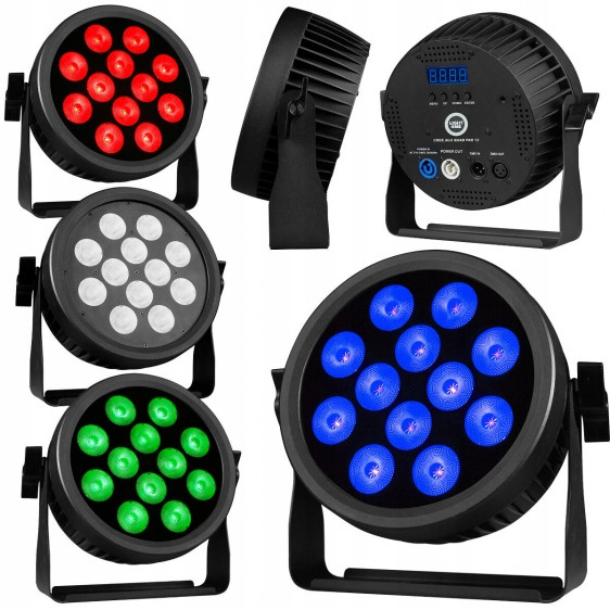 LIGHT4ME Cree Alu Quad Par 12 Par reflektor