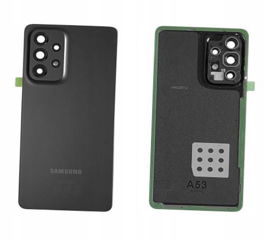 Org Originální klapka zadní zadní kryt pro Samsung Galaxy A53 5G; SM-A536B, černá