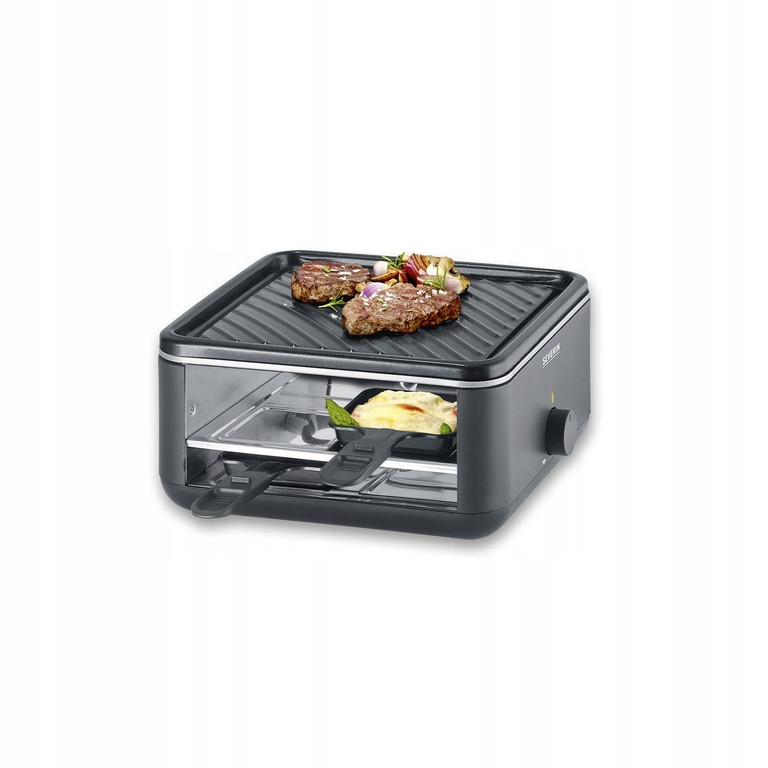 Severin Rg 2360 mini raclette gril 600W, černý, 4 patelenie