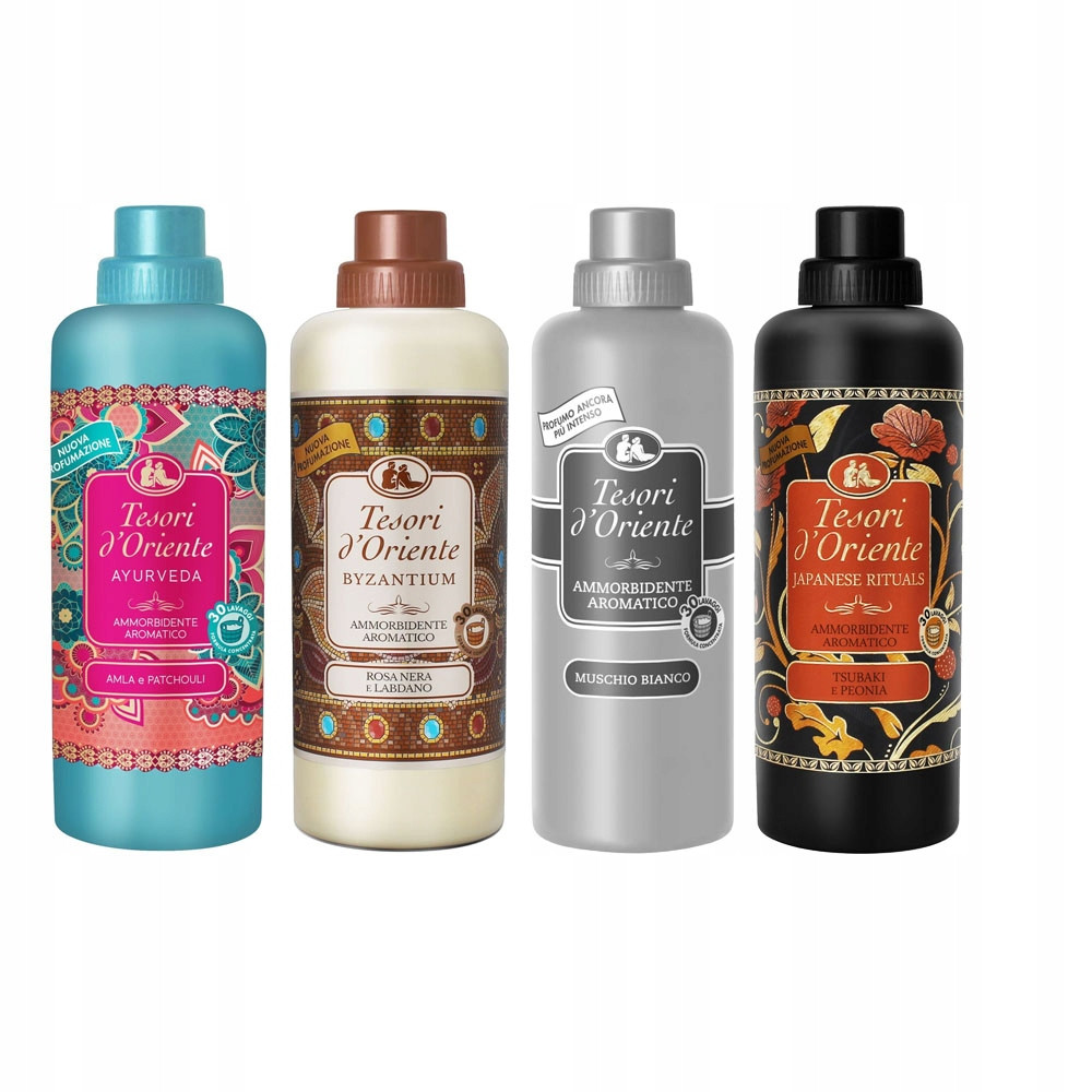 Sada Tesori d'Oriente 4x Tekutá aviváž 760 ml Abmj