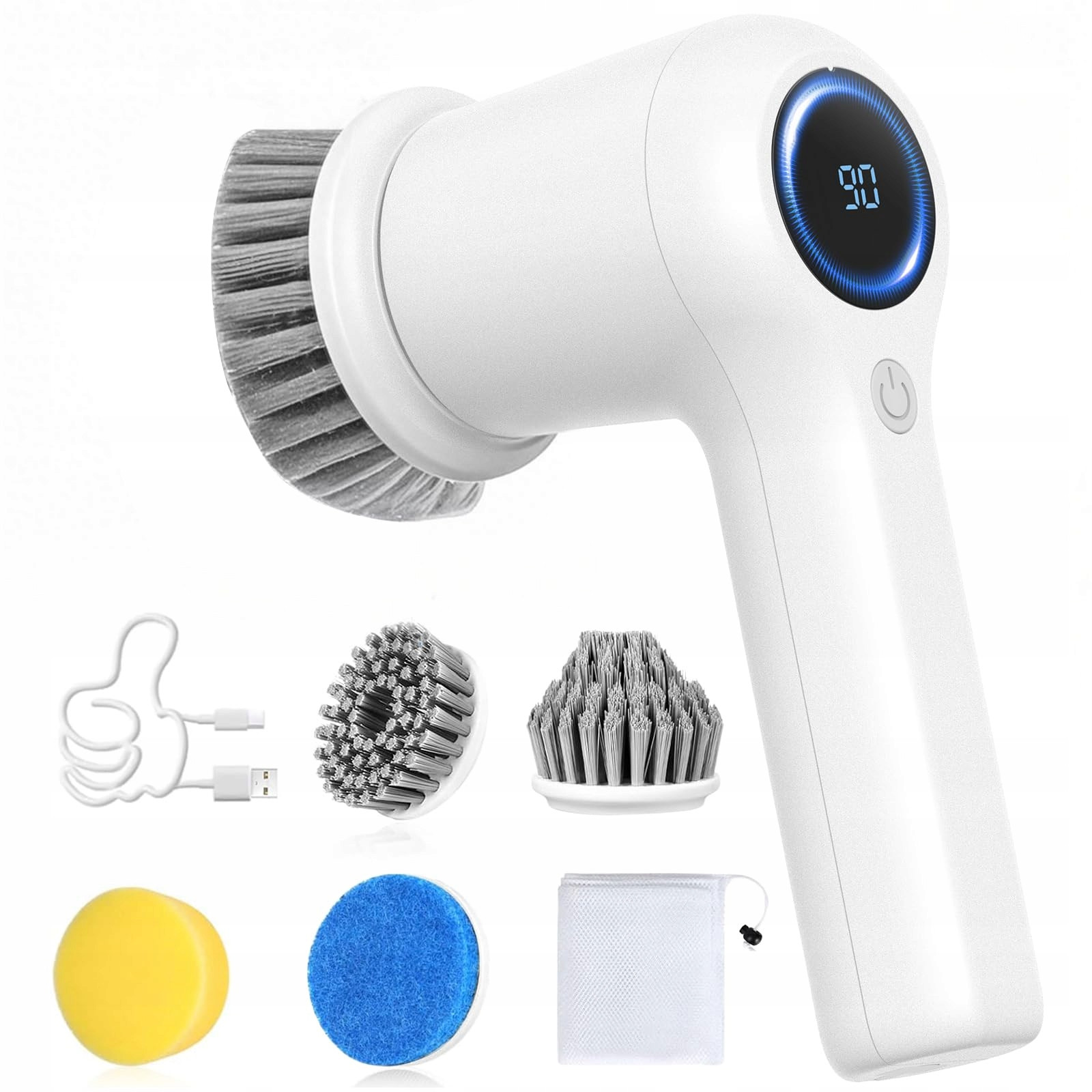 Uythumidid CB11 Elektrický čisticí kartáč do koupelny a kuchyně