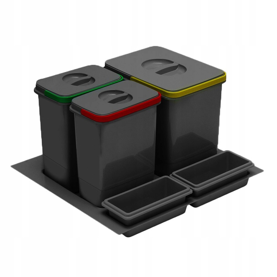 Koš Pořadač odpadků Multino 60 1x15 L 2x7 L