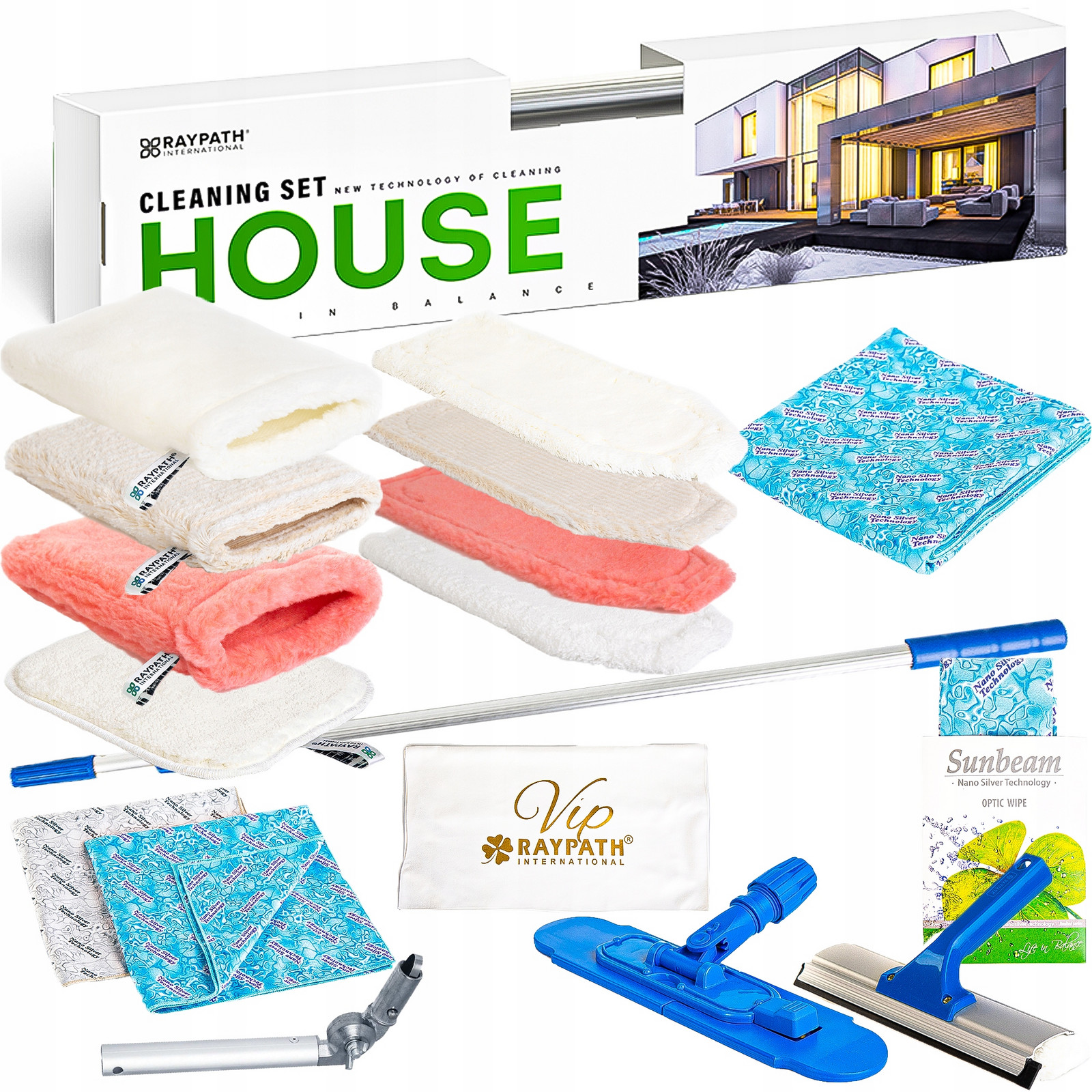 Úklidová sada Max Čistící Kompletní Základní Domácí Raypath