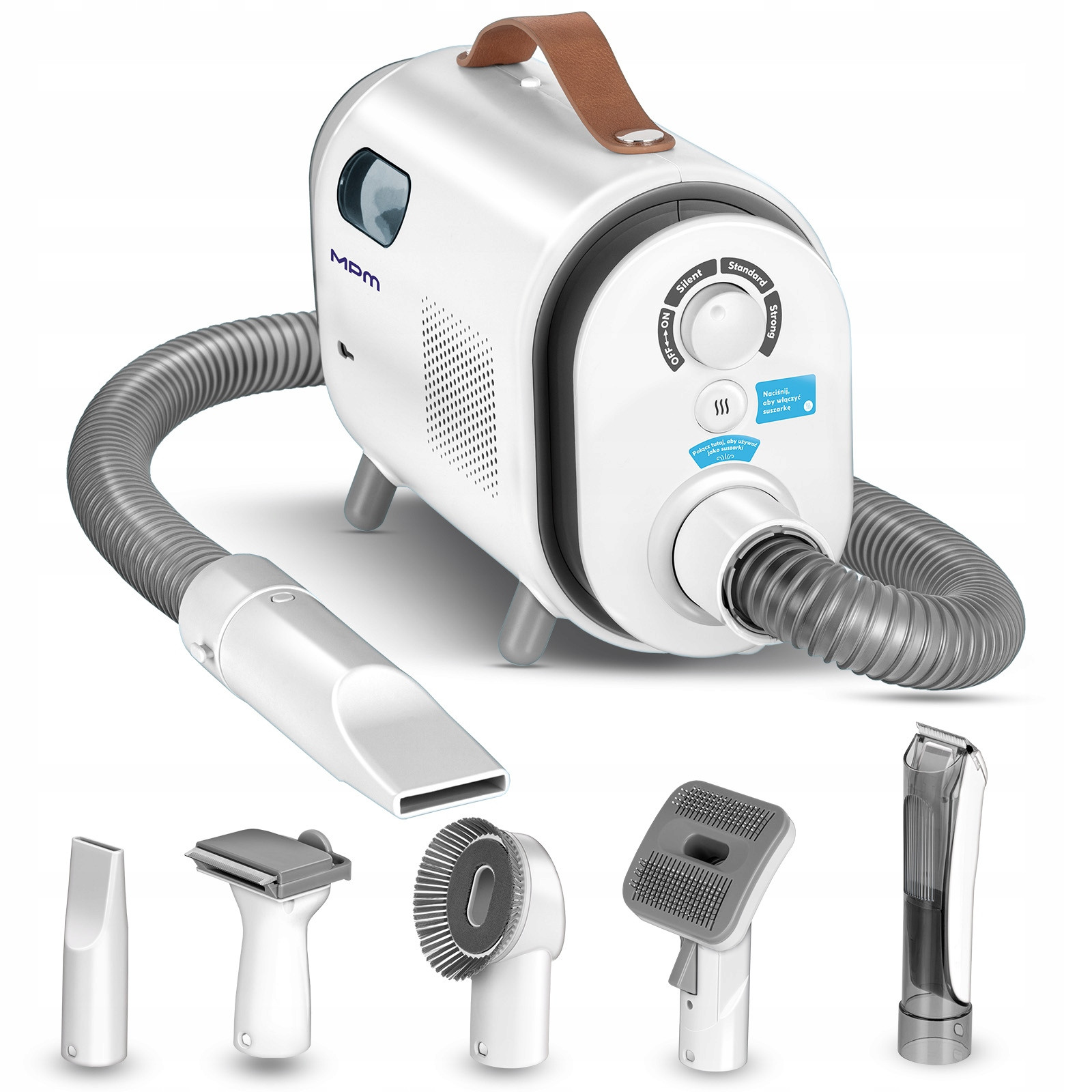 Vysavač/sada pro péči o psy a kočky Mpm MOD-1000