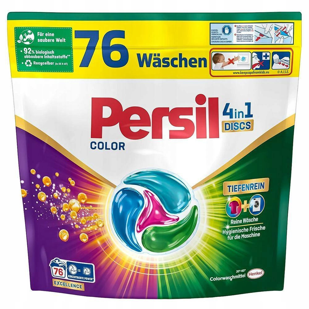 Persil kapsle na praní Color excellence 4v1 disc 76 Ks Original Německo