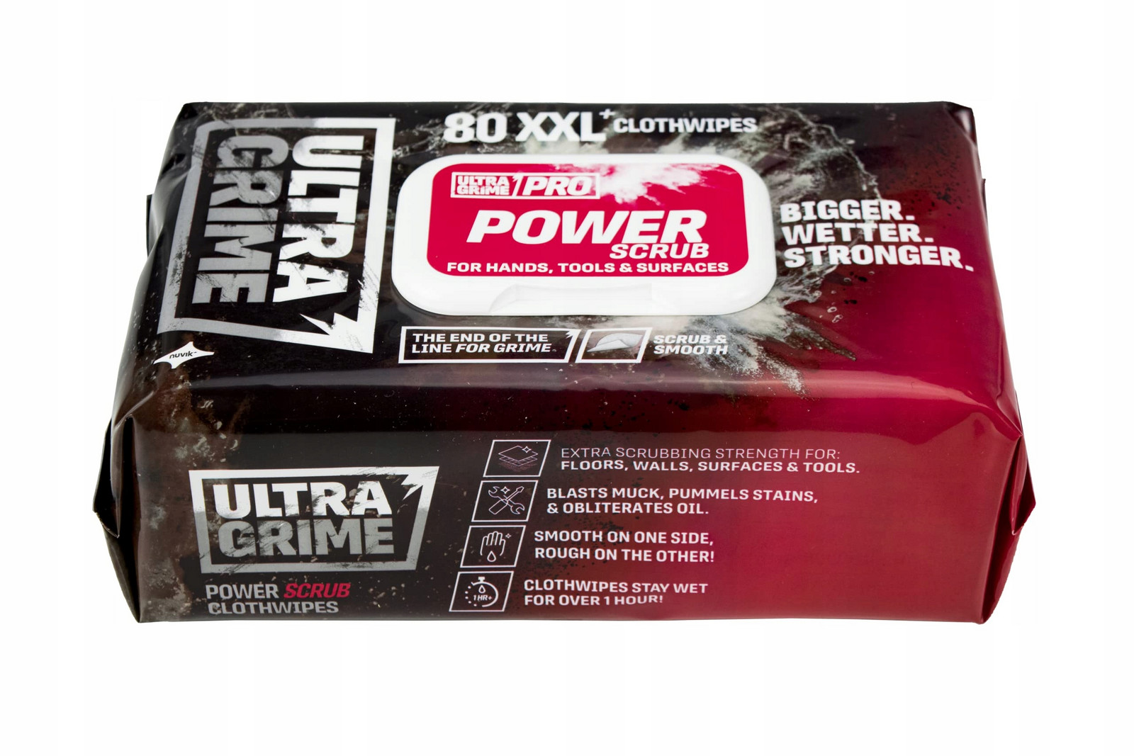 Uniwipe UltraGrime Pro Power Scrub XXL+ 80pack